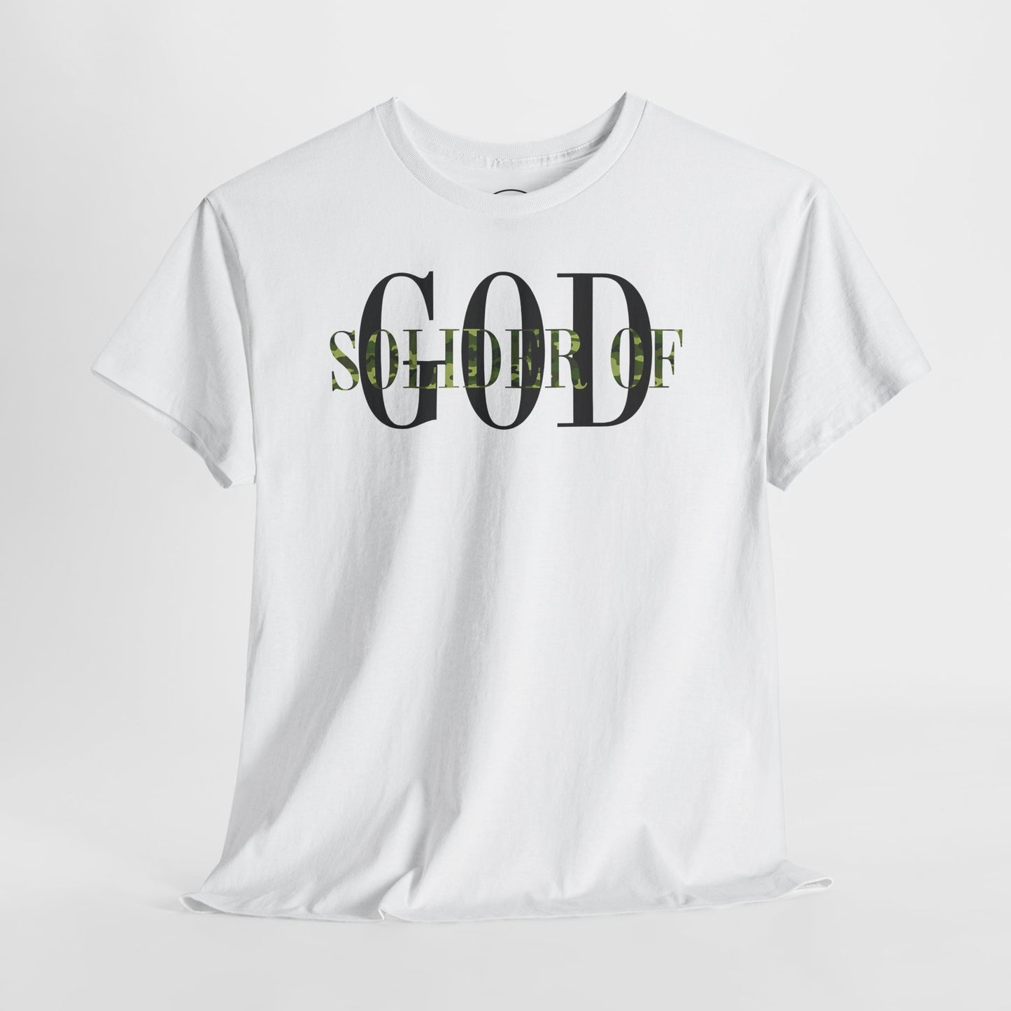 Soldier of God T-Shirt — Faith-Inspired Christian Tee