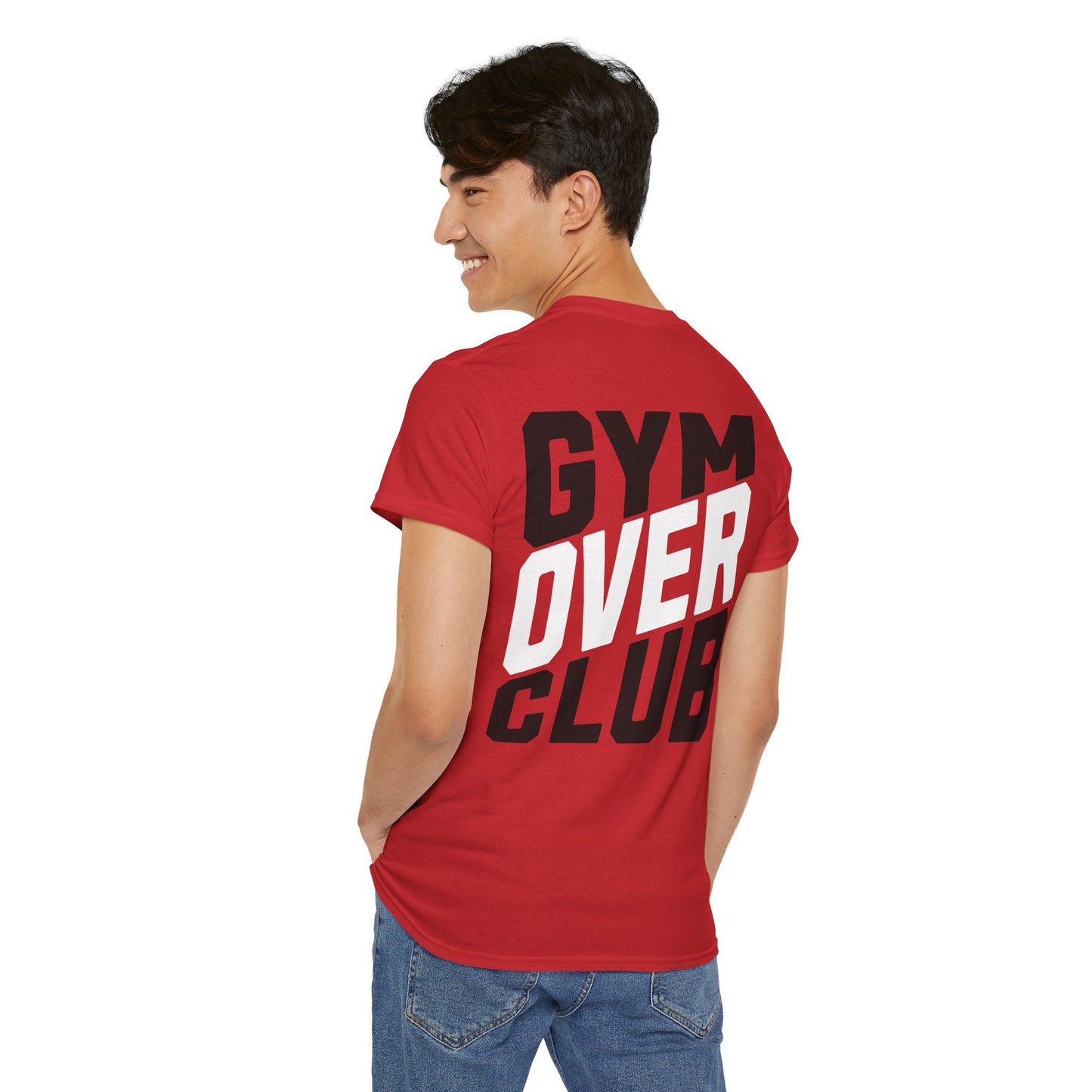 Gym Over Club T‑Shirt — Funny Fitness Tee for Gym Lovers