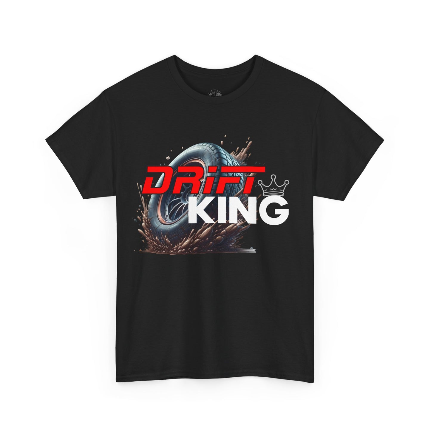 Drift King Unisex Cotton Tee - Perfect Gift for Car Enthusiasts, Motorsport Fans, Car Shows, Street Racing Events, Casual Wear