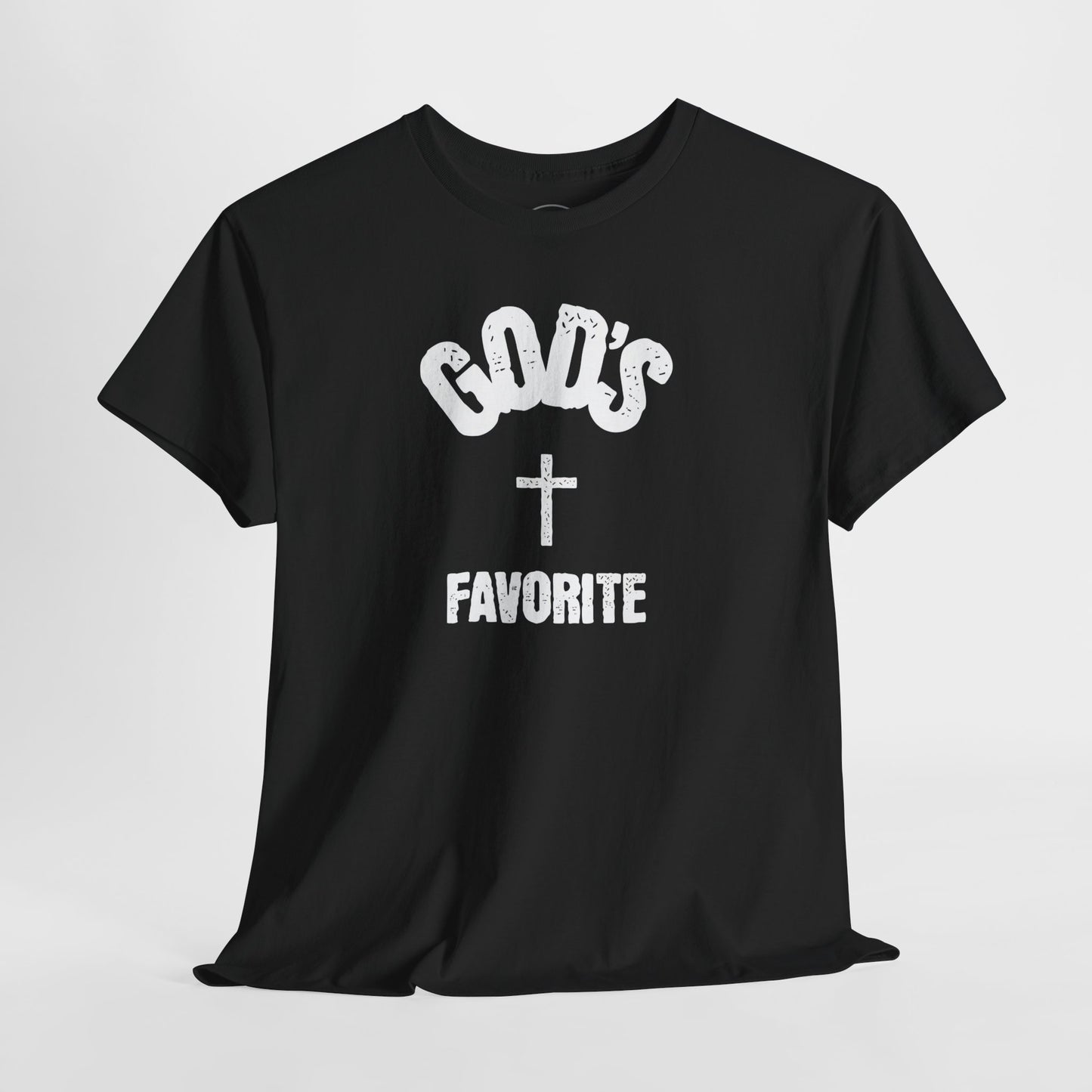God's Favorite T-Shirt — Christian Cross Faith Graphic Tee