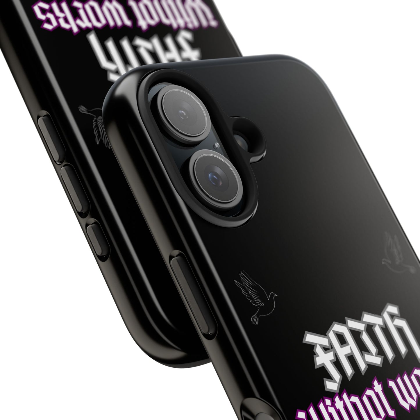 Faith Without Works Is Dead Phone Case iPhone compatible phone case | Tough Phone Case, Religious Quote
