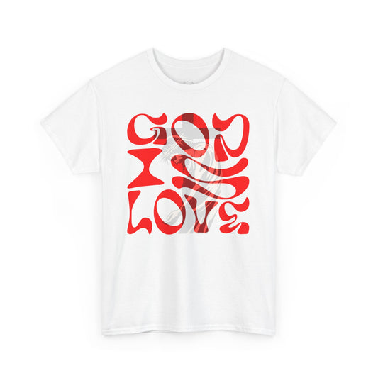 God is Love t-shirt, Christian T-shirt, face T-shirt