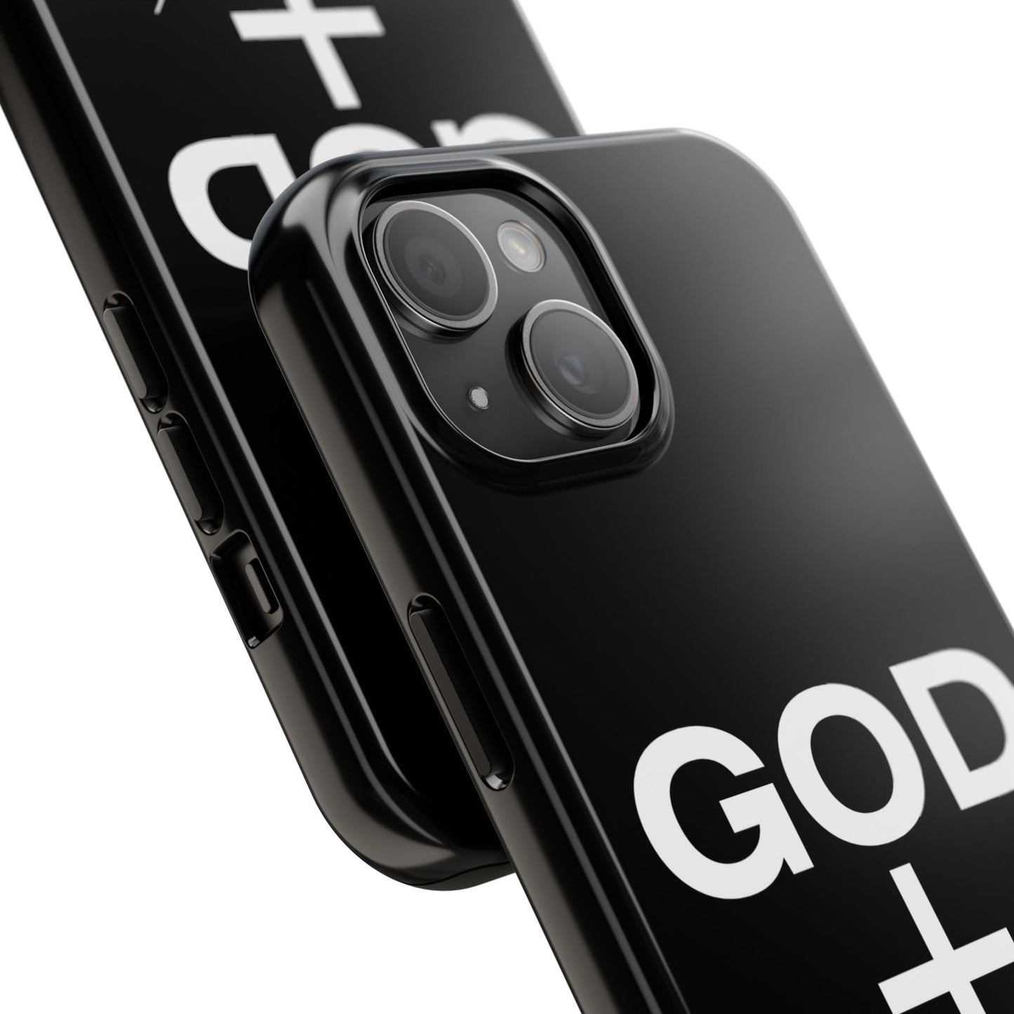 God First iPhone compatible phone case | Christian cross phone case faith accessory