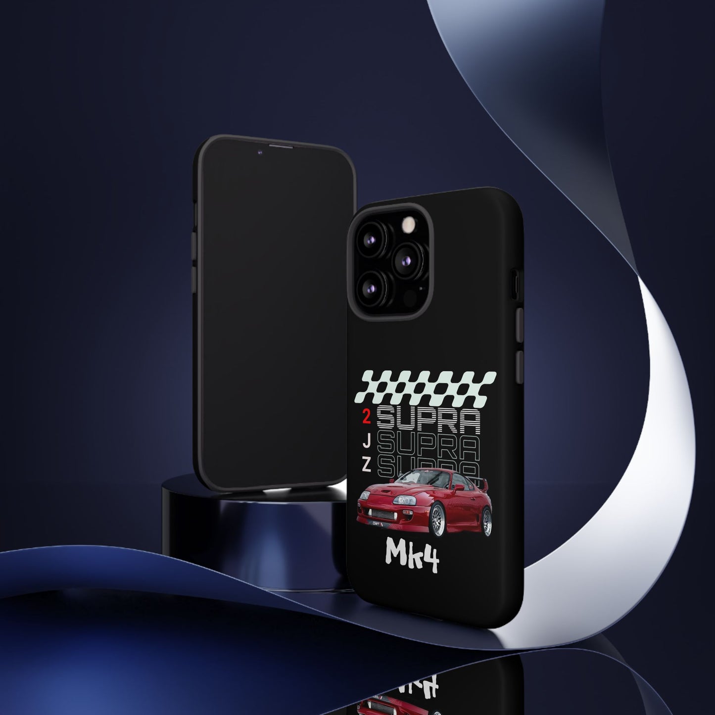 Toyota Supra Car Enthusiasts | Mk4 Supra Phone Case, Racing Accessories, Birthday & Holiday Present, Customizable Design
