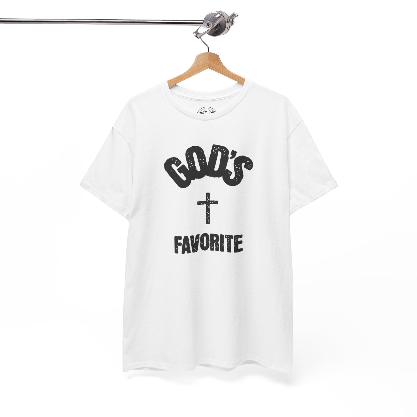 God's Favorite T-Shirt — Christian Cross Faith Graphic Tee