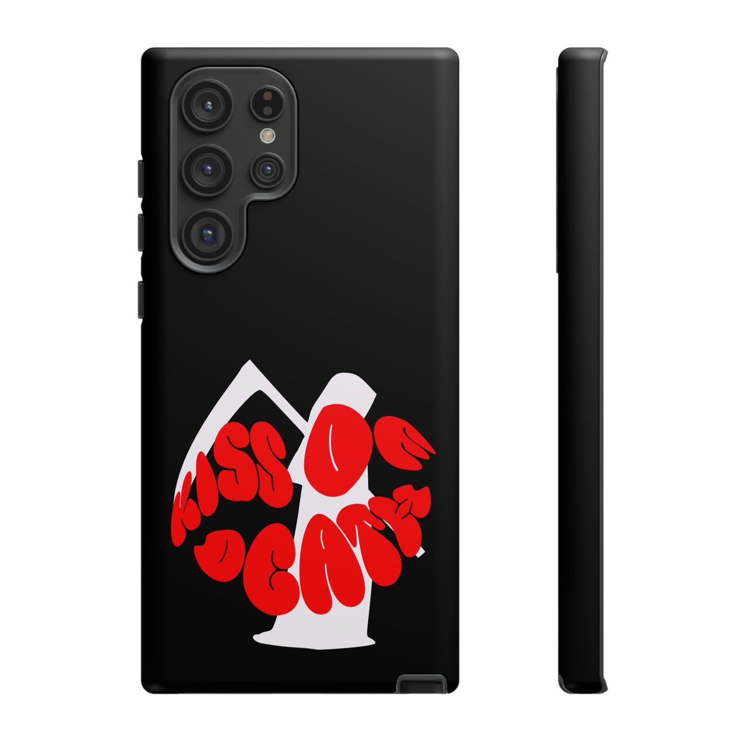 kiss Of Death Phone Case , cool phone case, cool design phone case, iPhone phone case, Samsung phone case, google phone case, black case