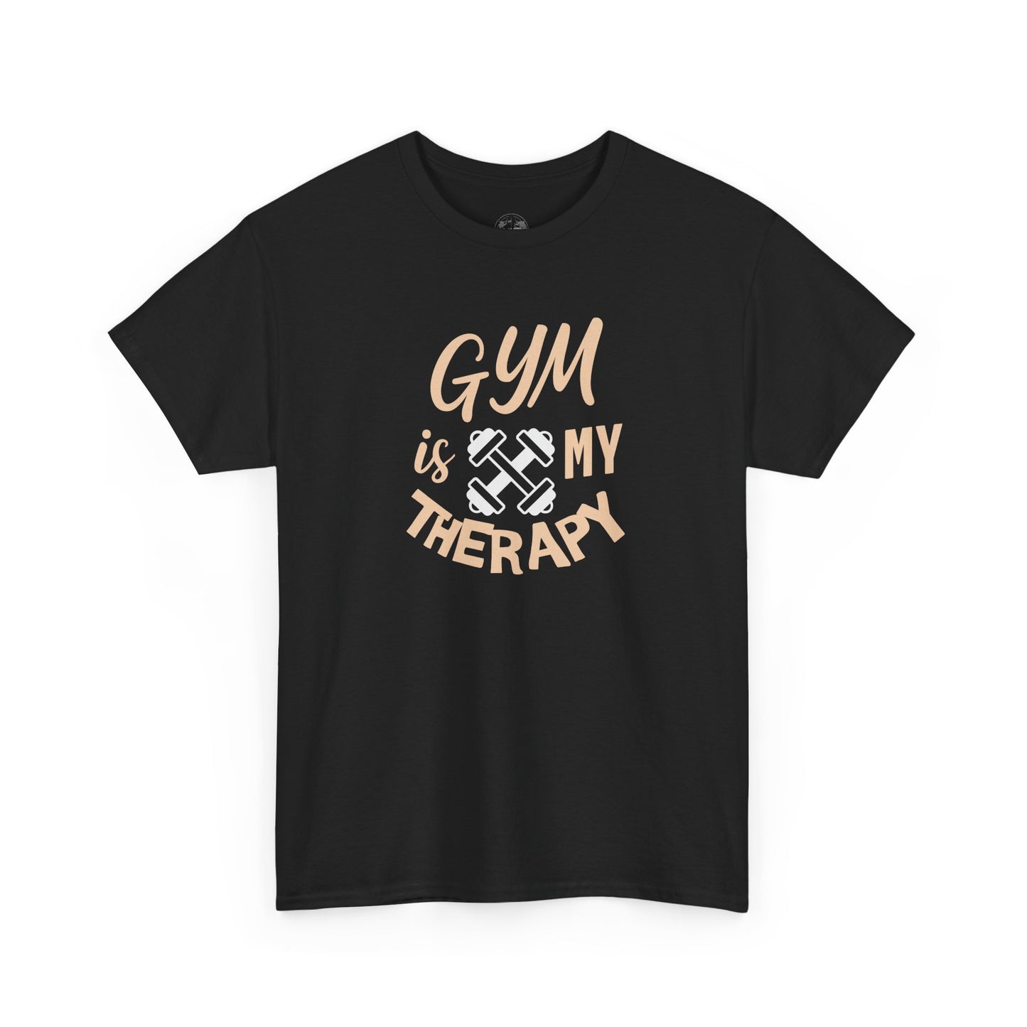 Gym Therapy Tee - Unisex Heavy Cotton T-Shirt, Fitness Apparel, Workout Gift, Motivational Shirt, Gym Lover Clothing
