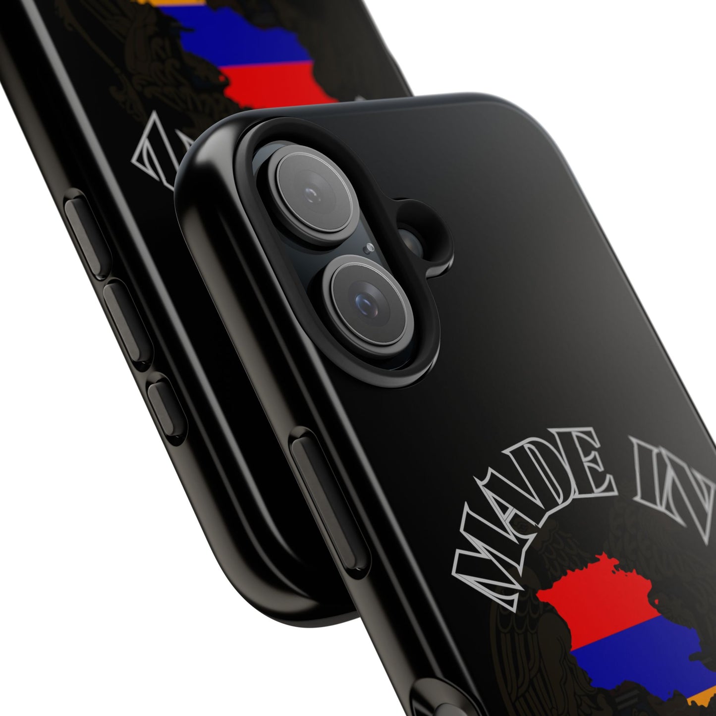 Made in Armenia iPhone Phone Case | Armenian Flag Map, Patriotic Armenia Phone Case iphone compatible