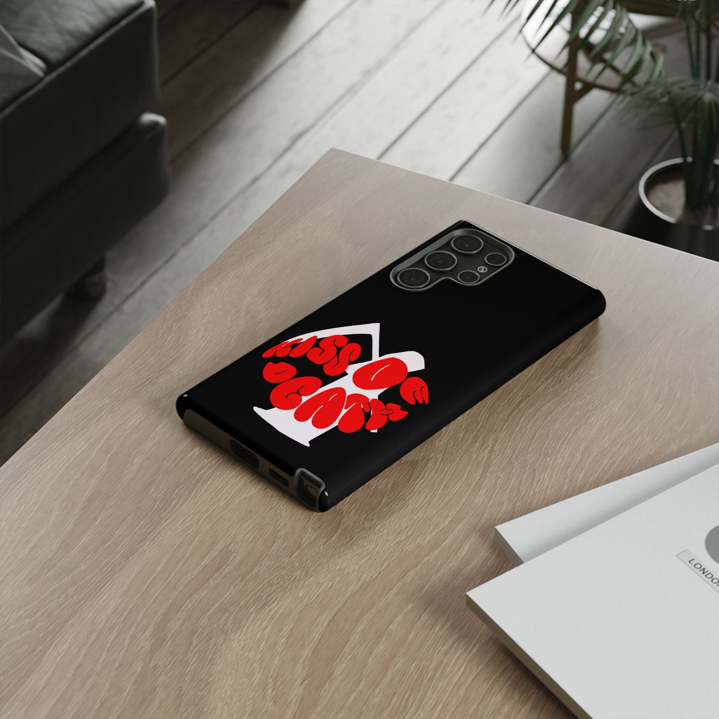 kiss Of Death Phone Case , cool phone case, cool design phone case, iPhone phone case, Samsung phone case, google phone case, black case