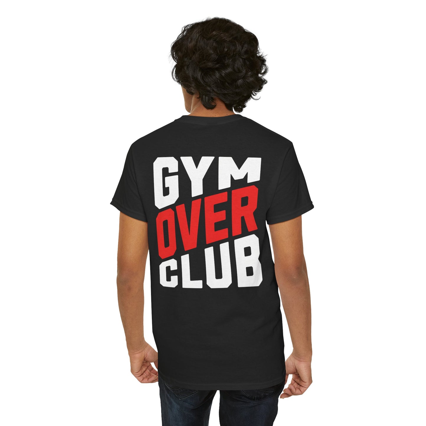 Gym Over Club T‑Shirt — Funny Fitness Tee for Gym Lovers