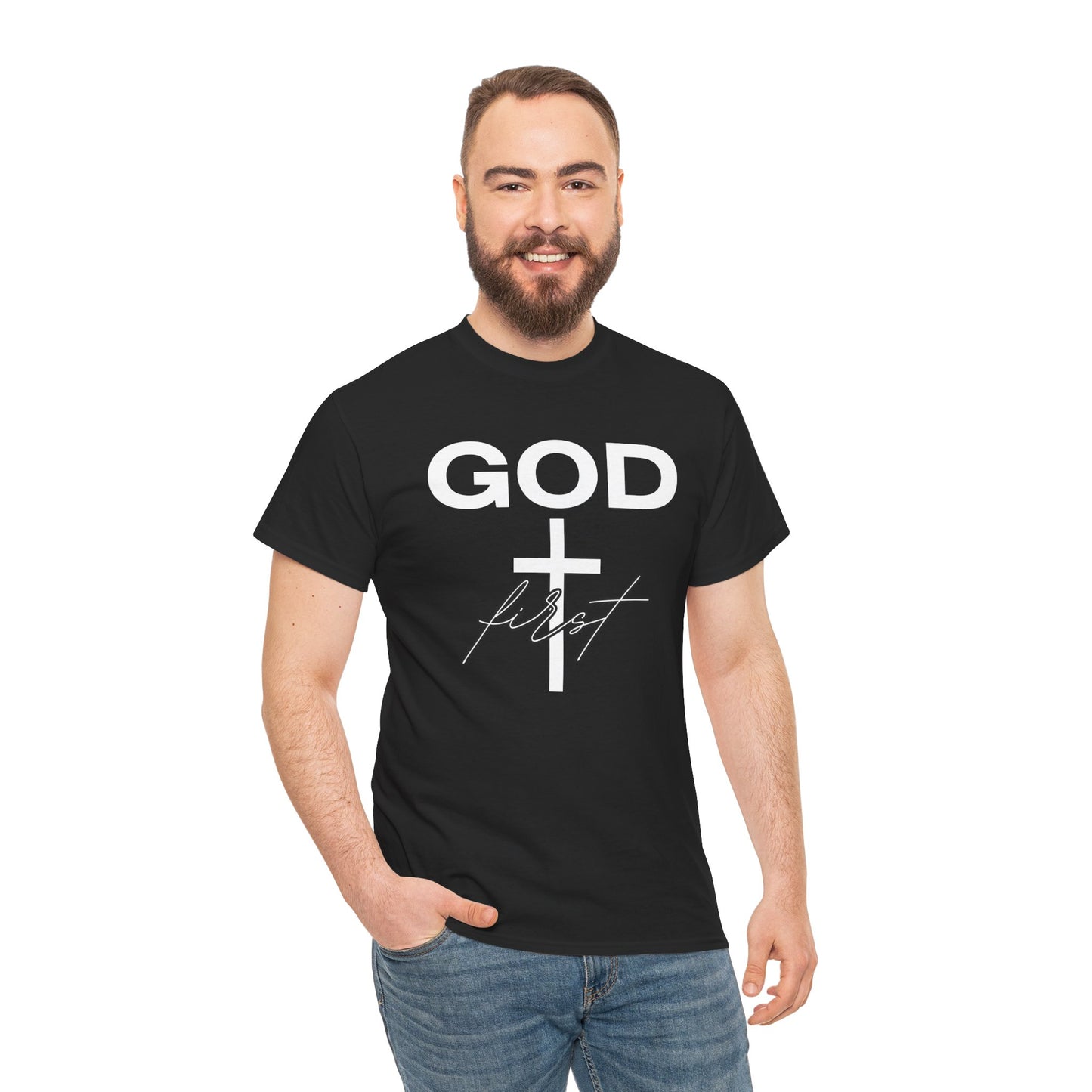 God first t-shirt, Christian t-shirt, Religious t-shirt