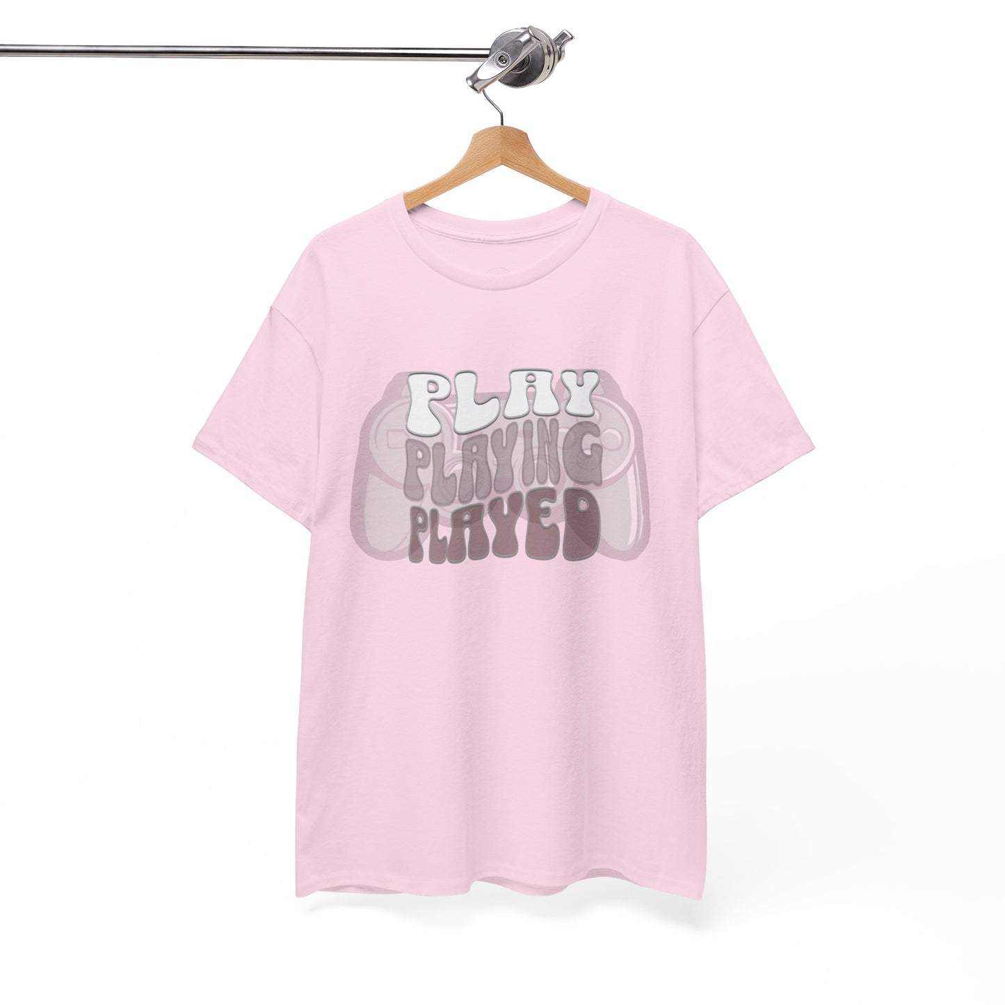 Gaming Inspired Unisex Heavy Cotton Tee - Play, Casual Wear, Gamer Gift, Birthday, Graphic Shirt, Comfortable Tee