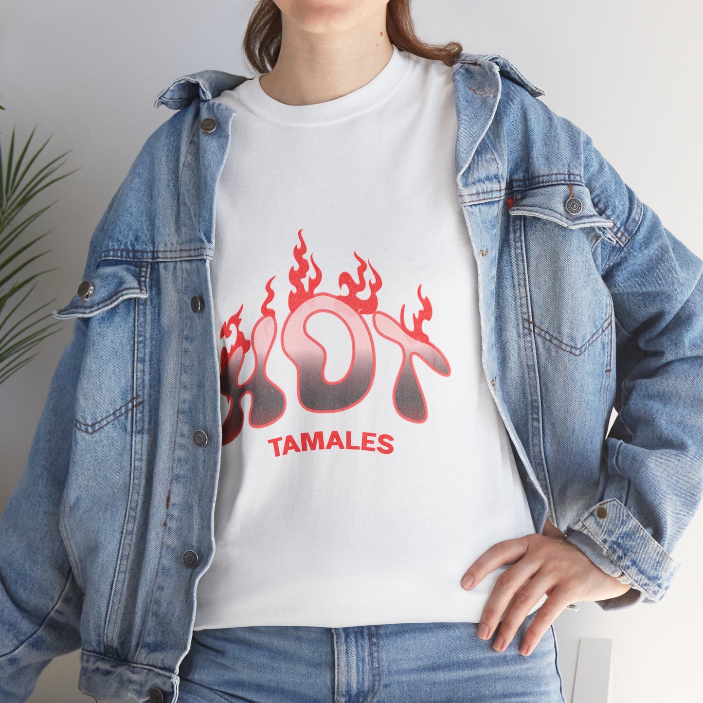 Funny Hot Tamales Unisex Tee, Casual Wear, Summer Style, Gift for Food Lovers, Trendy Graphic T-Shirt, Fun Statement Tee