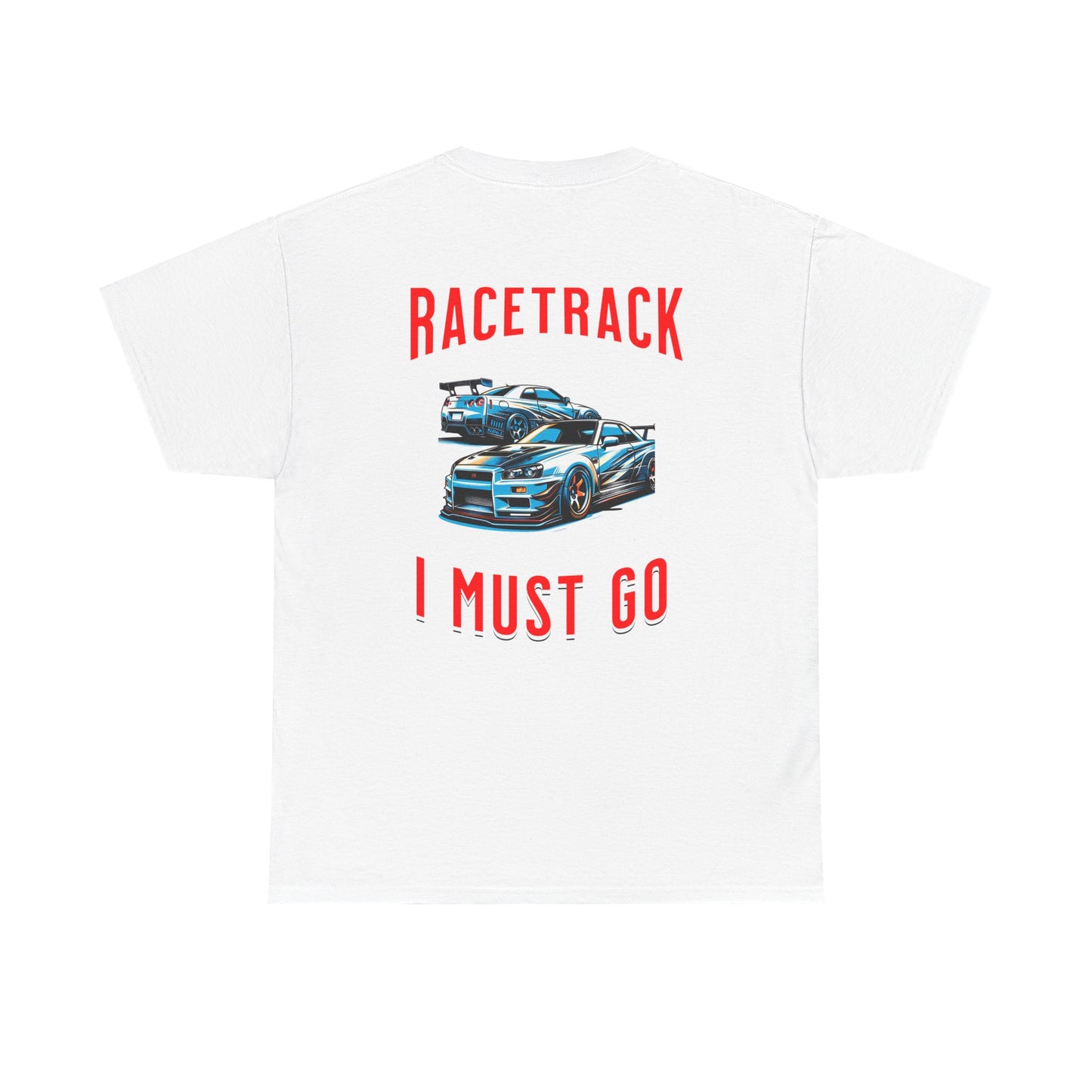 Nissan GTR race track shirt Unisex Heavy Cotton Tee, Car Enthusiast Shirt, Racing T-Shirt, Gift for Car Lovers, Motorsport Apparel
