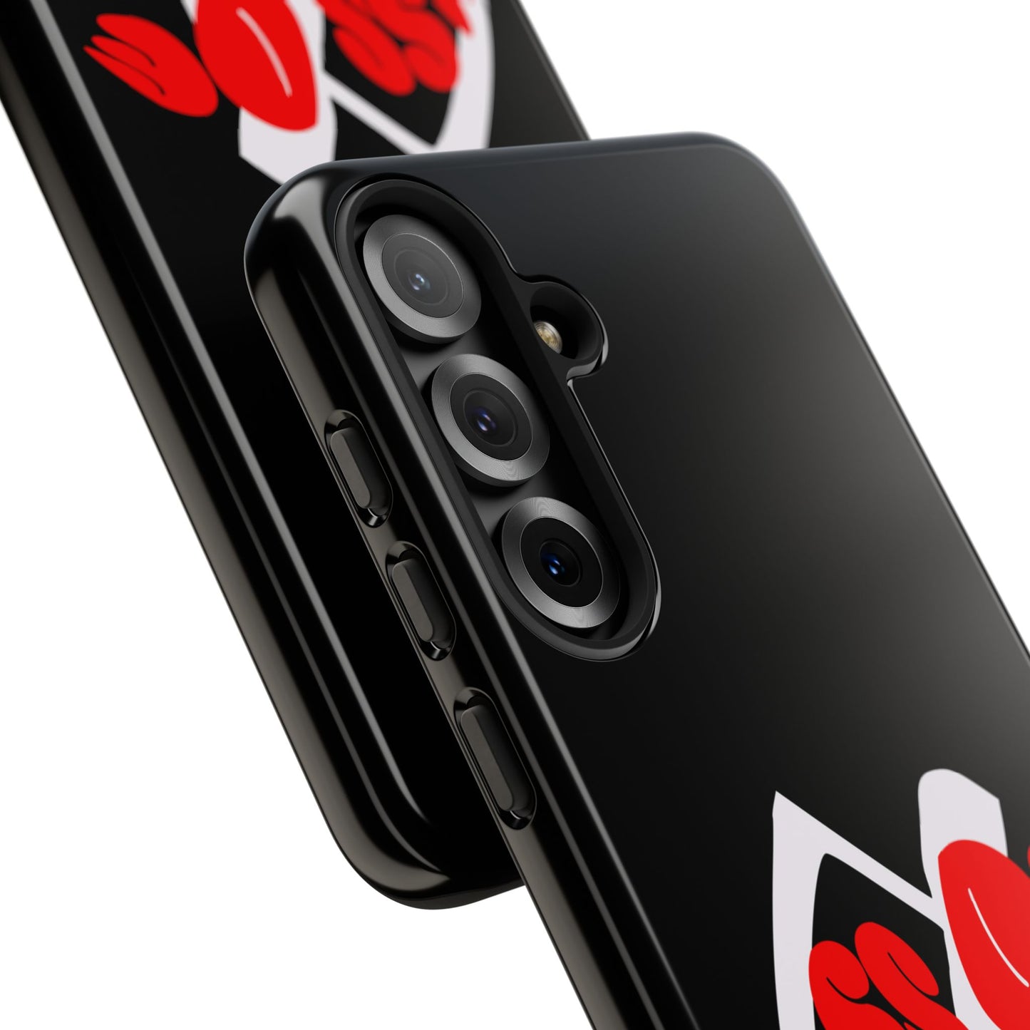 kiss Of Death Phone Case , cool phone case, cool design phone case, iPhone phone case, Samsung phone case, google phone case, black case