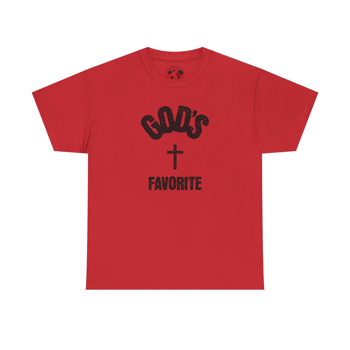 God's Favorite T-Shirt — Christian Cross Faith Graphic Tee