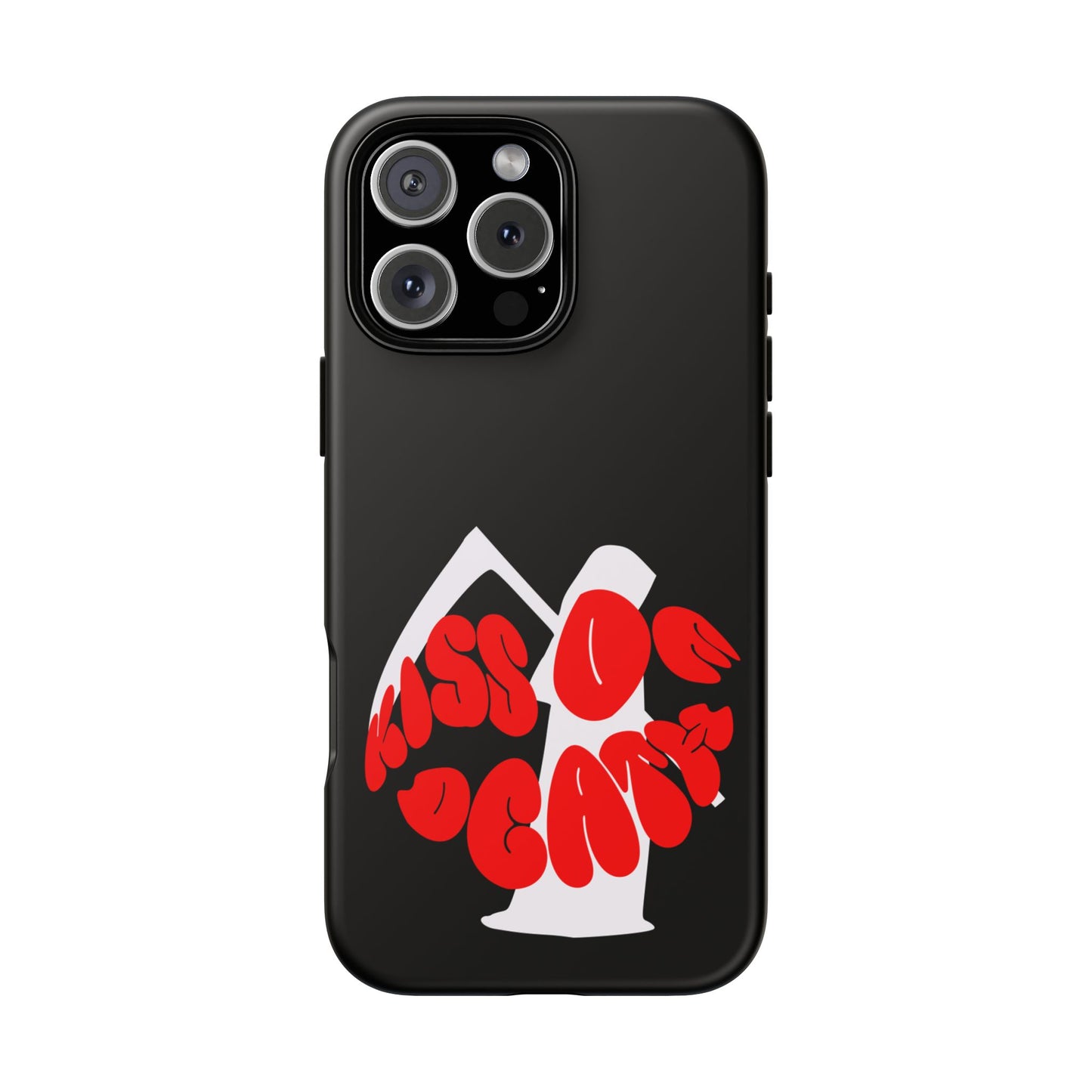 kiss Of Death Phone Case , cool phone case, cool design phone case, iPhone phone case, Samsung phone case, google phone case, black case