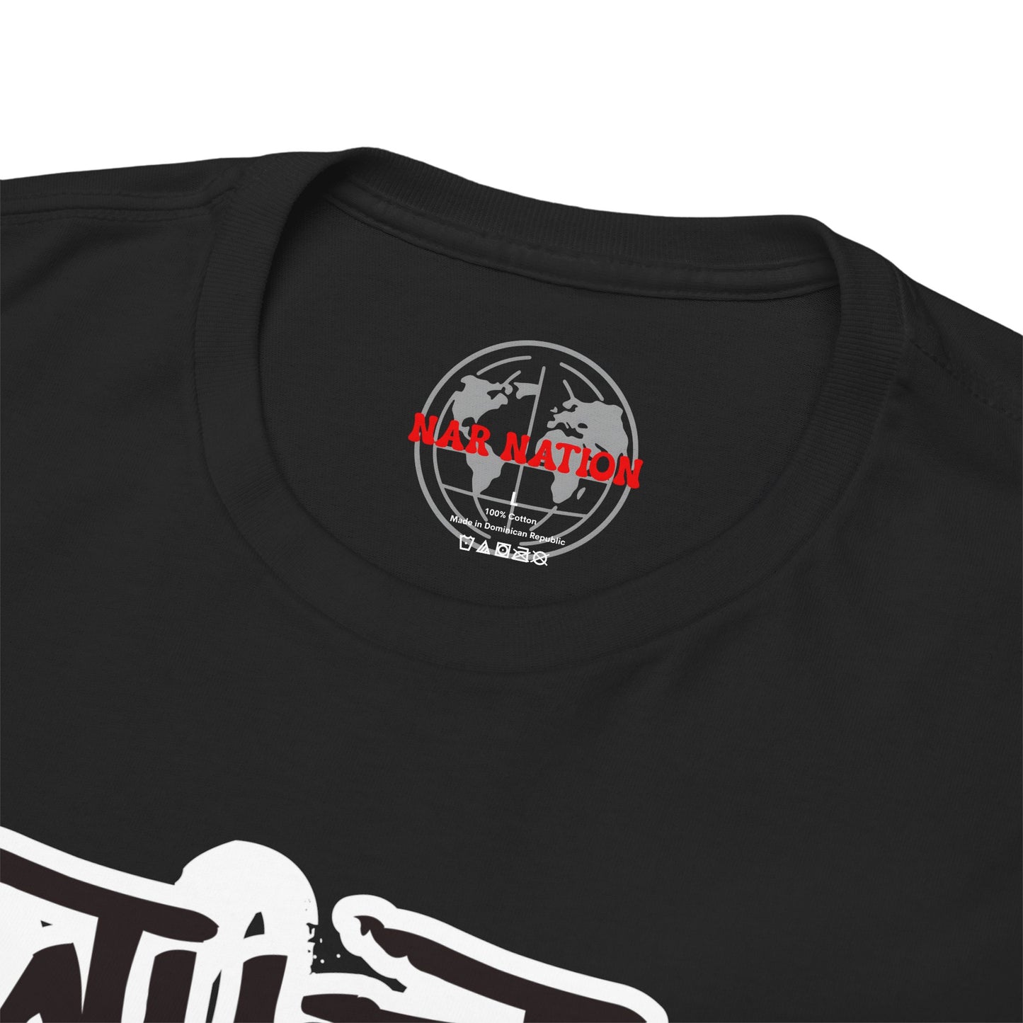 Athletic Graffiti T-Shirt — Red & Black Streetwear Logo Tee
