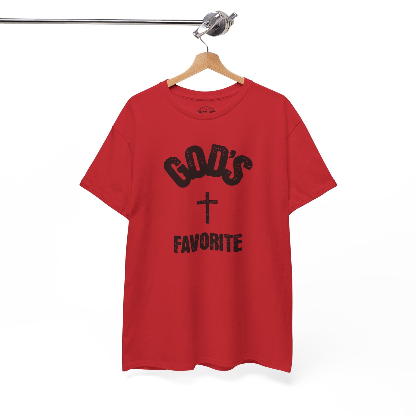 God's Favorite T-Shirt — Christian Cross Faith Graphic Tee