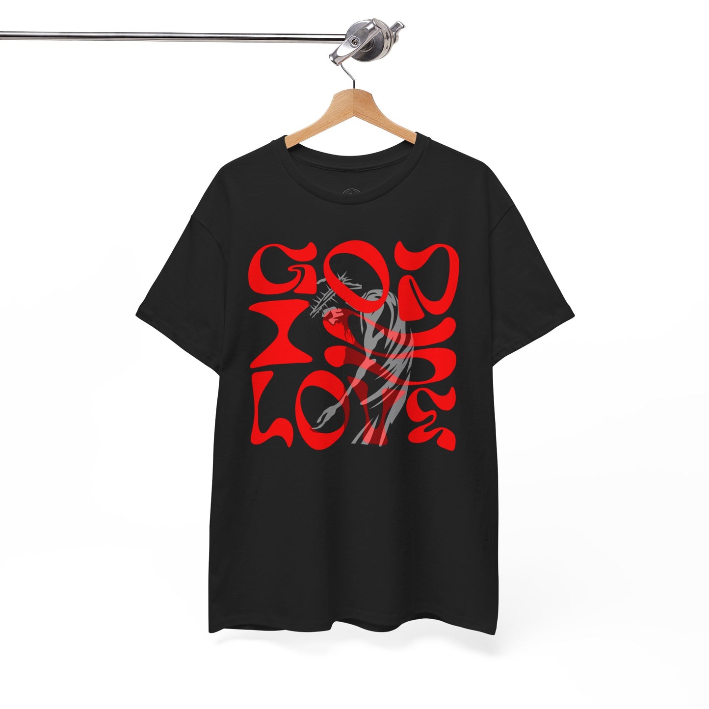 God is Love t-shirt, Christian T-shirt, face T-shirt