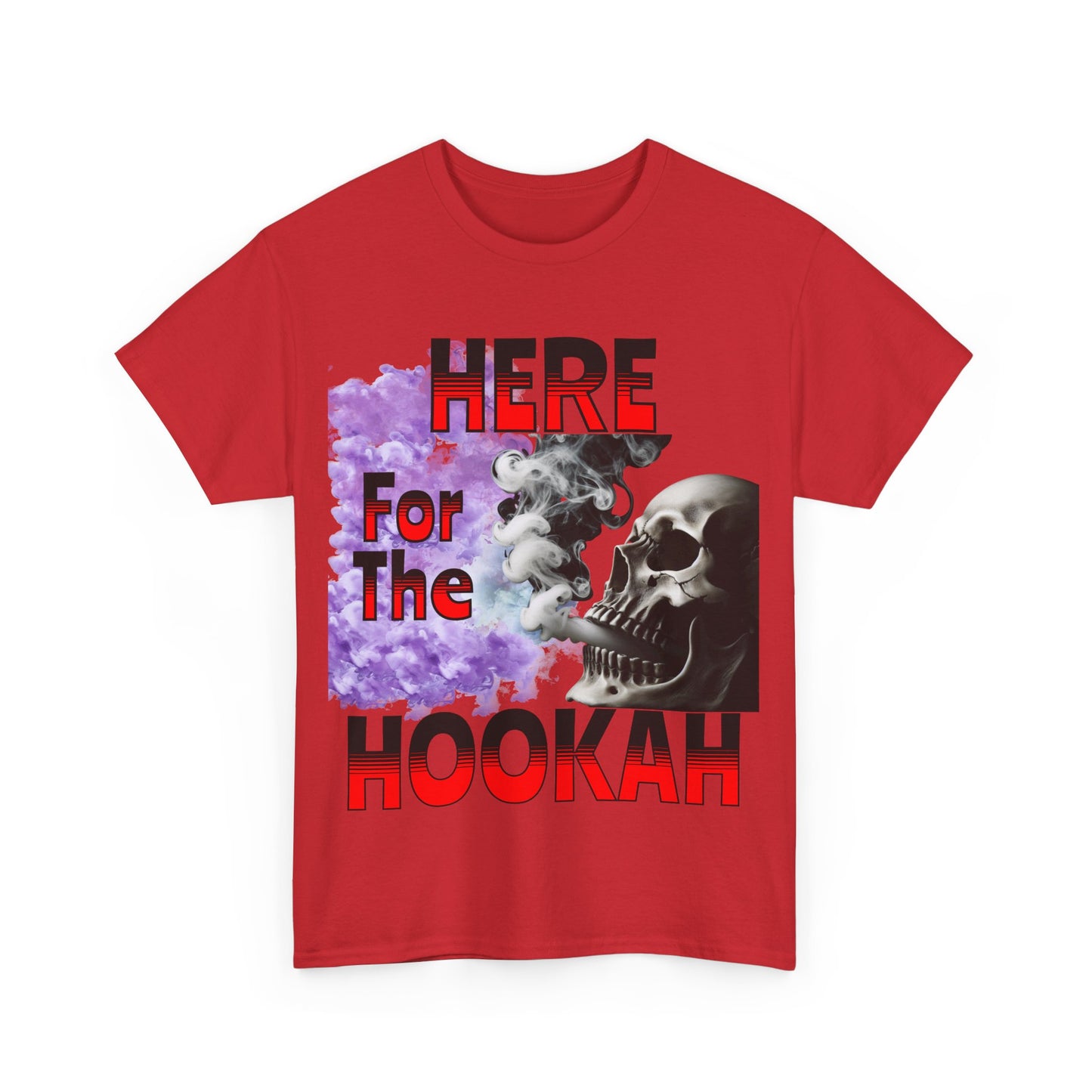 Hookah Lovers Unisex Tee, Fun Graphic T-Shirt, Perfect for Parties, Casual Wear, Gift for Hookah Enthusiasts