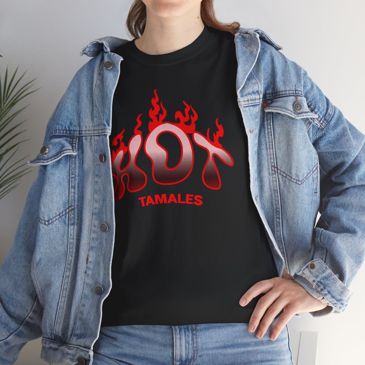 Funny Hot Tamales Unisex Tee, Casual Wear, Summer Style, Gift for Food Lovers, Trendy Graphic T-Shirt, Fun Statement Tee
