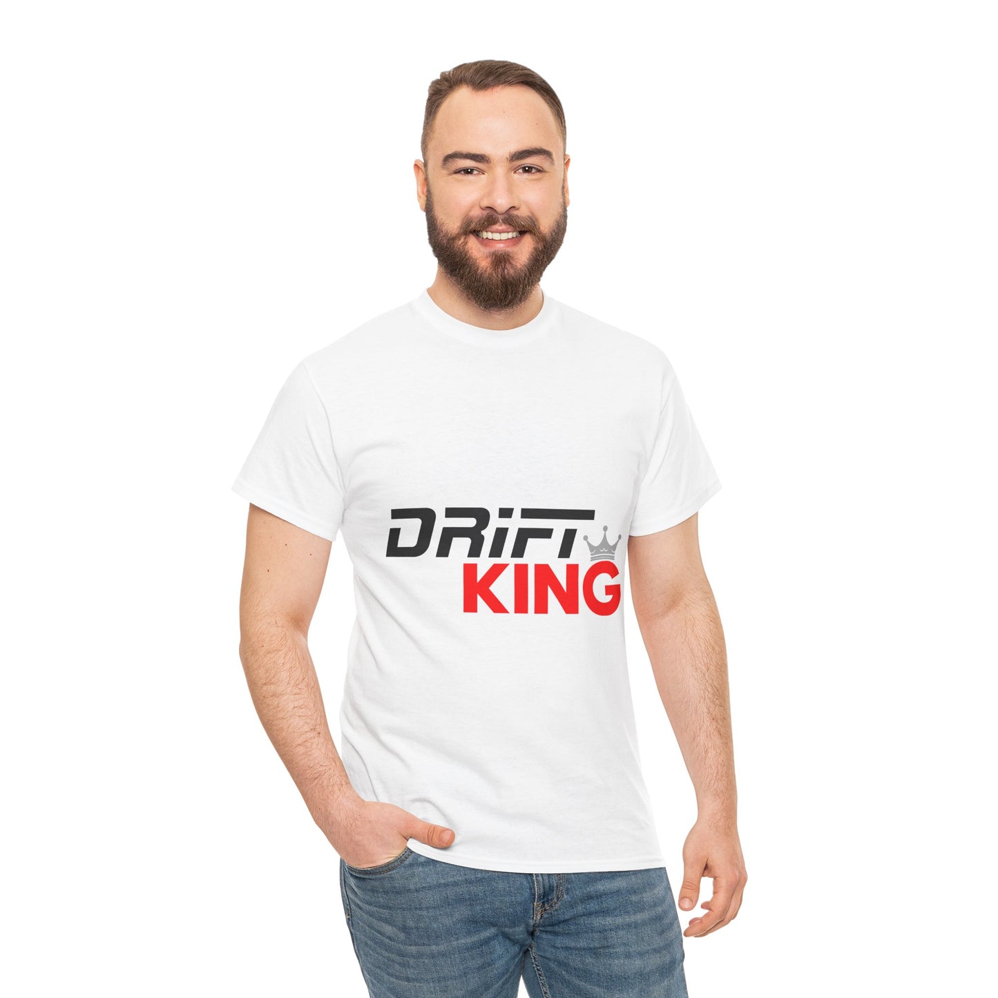Drift King Unisex Heavy Cotton Tee | Ultimate Car Enthusiast Shirt, Gift for Drift CarFans, Comfortable Everyday Wear, Automotive [...]
