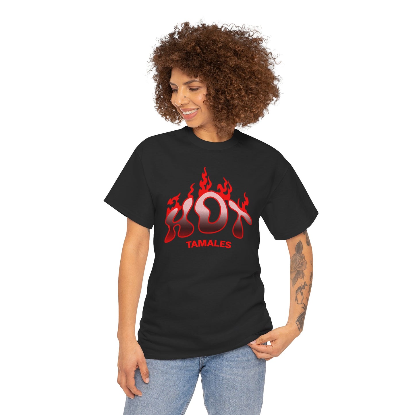 Funny Hot Tamales Unisex Tee, Casual Wear, Summer Style, Gift for Food Lovers, Trendy Graphic T-Shirt, Fun Statement Tee