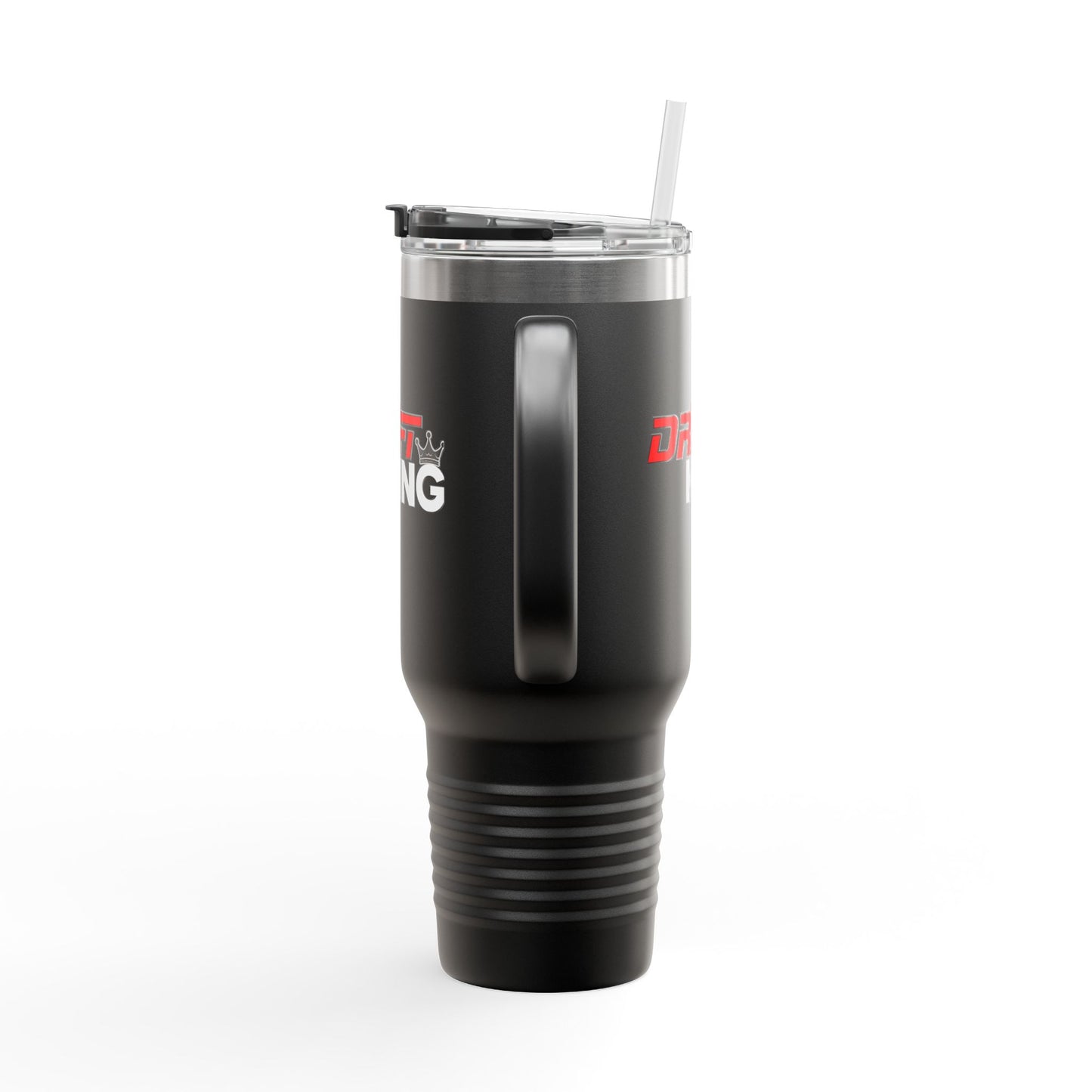 Drift King Insulated Travel Mug, 40oz - Perfect for Road Trips, Car Enthusiasts, and Everyday Use, Gifts for Him, Adventure Seeker