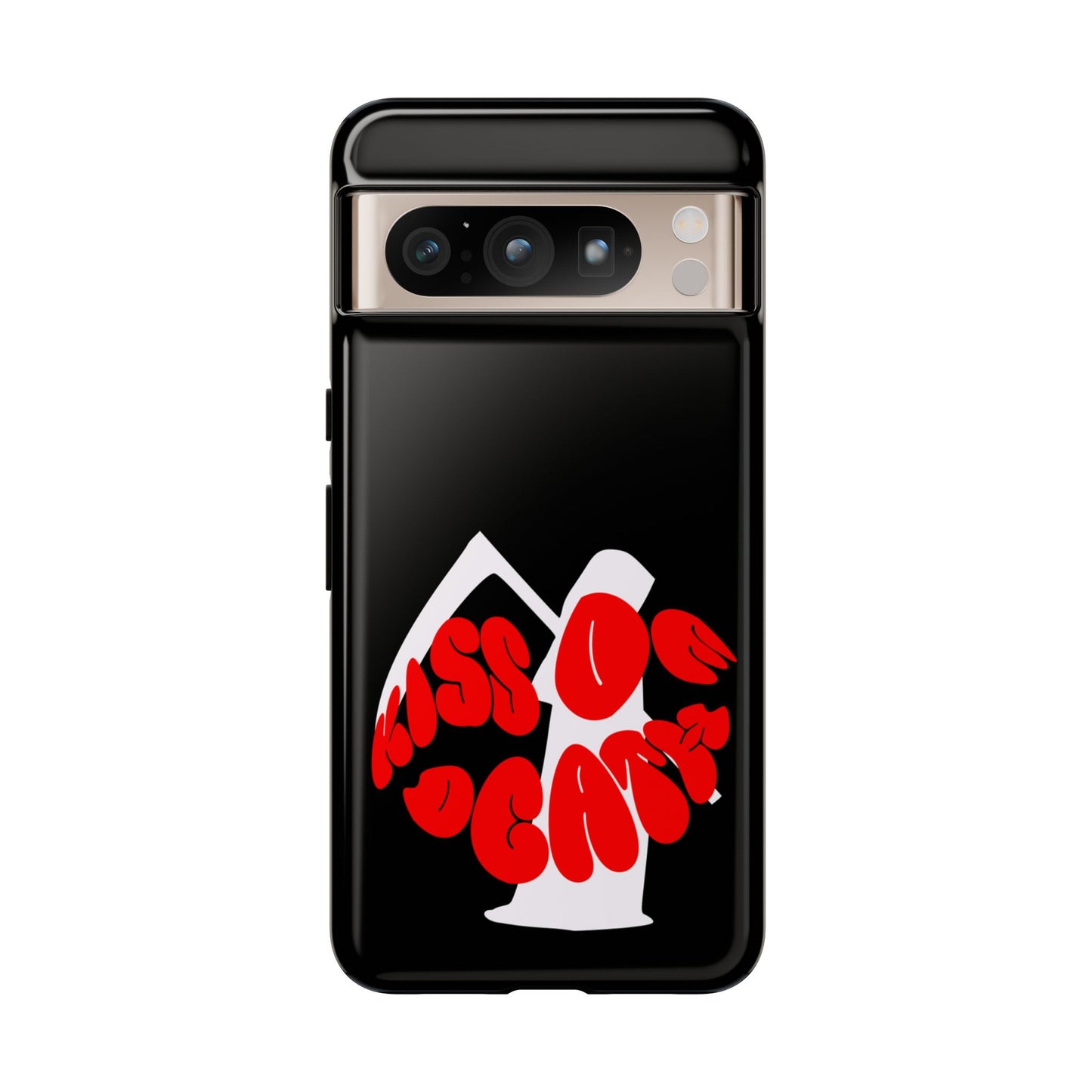 kiss Of Death Phone Case , cool phone case, cool design phone case, iPhone phone case, Samsung phone case, google phone case, black case
