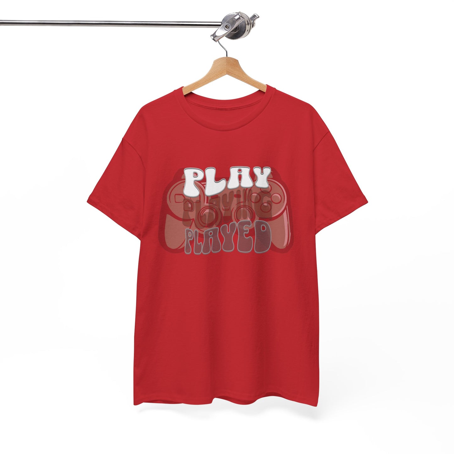Gaming Inspired Unisex Heavy Cotton Tee - Play, Casual Wear, Gamer Gift, Birthday, Graphic Shirt, Comfortable Tee
