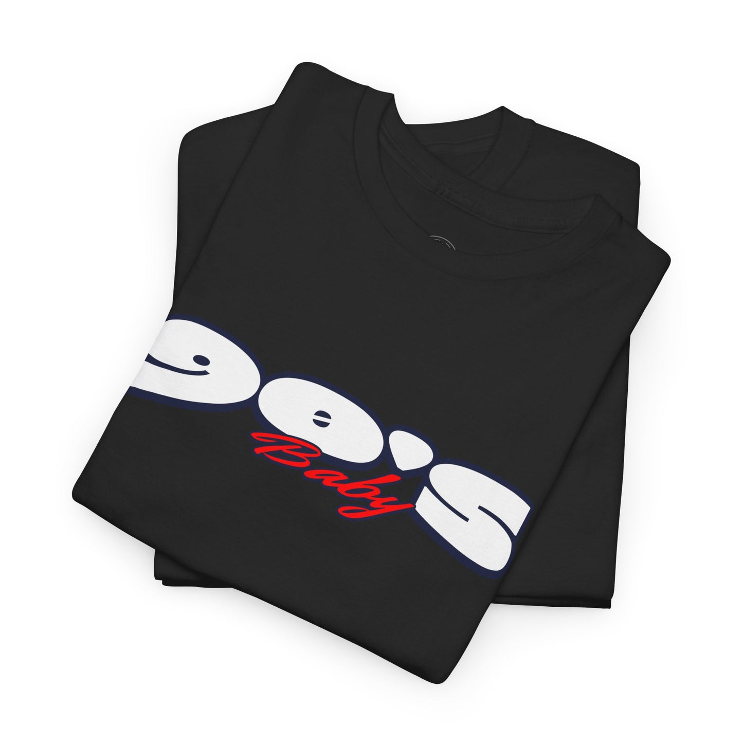 90s baby Nostalgia Unisex Heavy Cotton Tee, Retro Style T-Shirt, Casual Wear, Vintage Aesthetic, Gift for 90s Kids, Comfortable Everyday Tee