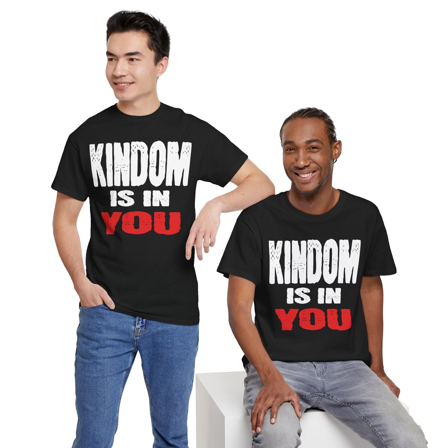 Kingdom Is In You Tee — Inspirational Christian Graphic T-Shirt