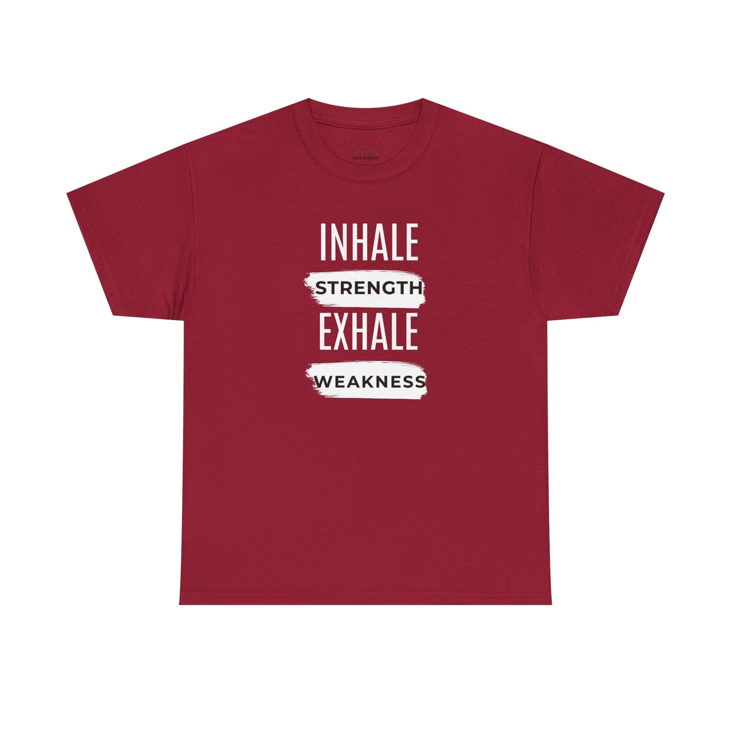 Inhale strength exhale weakness shirt for Fitness Enthusiasts, Workout Shirt, Motivational Gift, Gym Apparel, Inspirational [...]