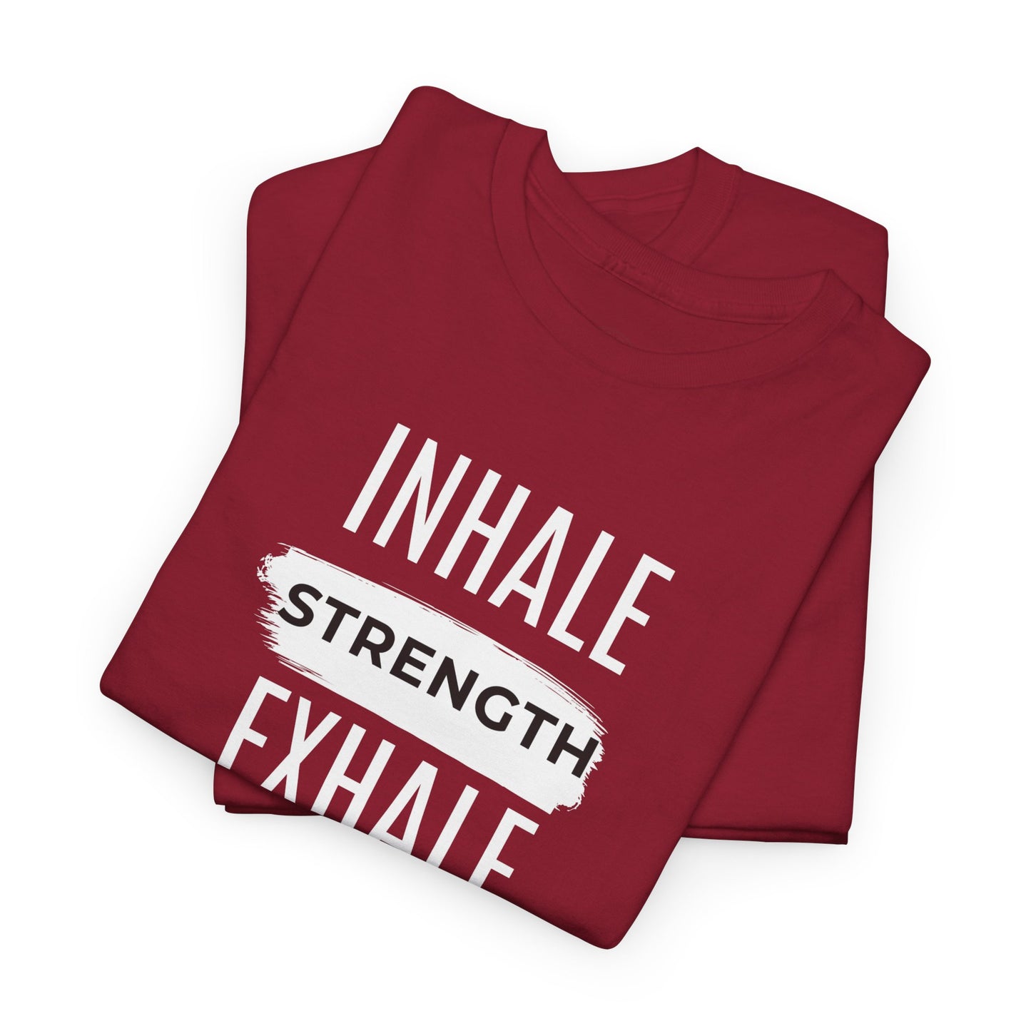 Inhale strength exhale weakness shirt for Fitness Enthusiasts, Workout Shirt, Motivational Gift, Gym Apparel, Inspirational [...]