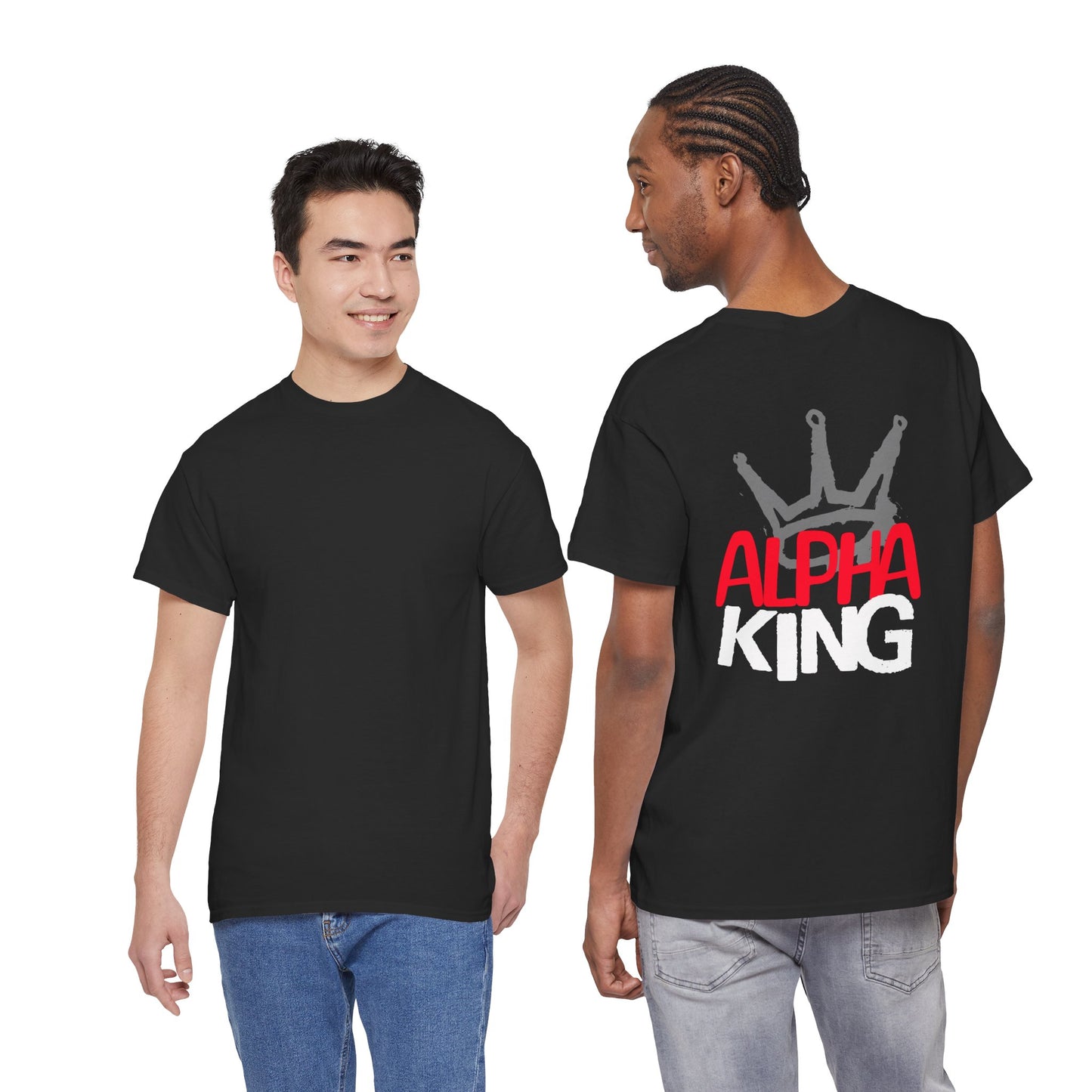 Alpha King Shirt  Crown Graphic Tee