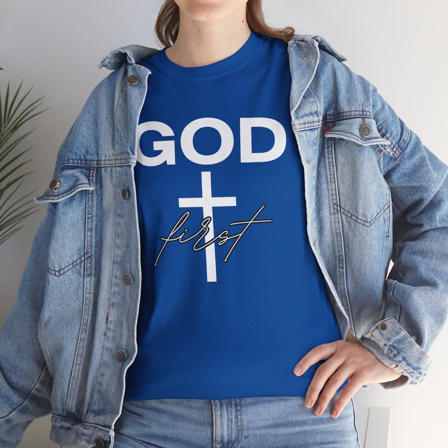 God first t-shirt, Christian t-shirt, Religious t-shirt