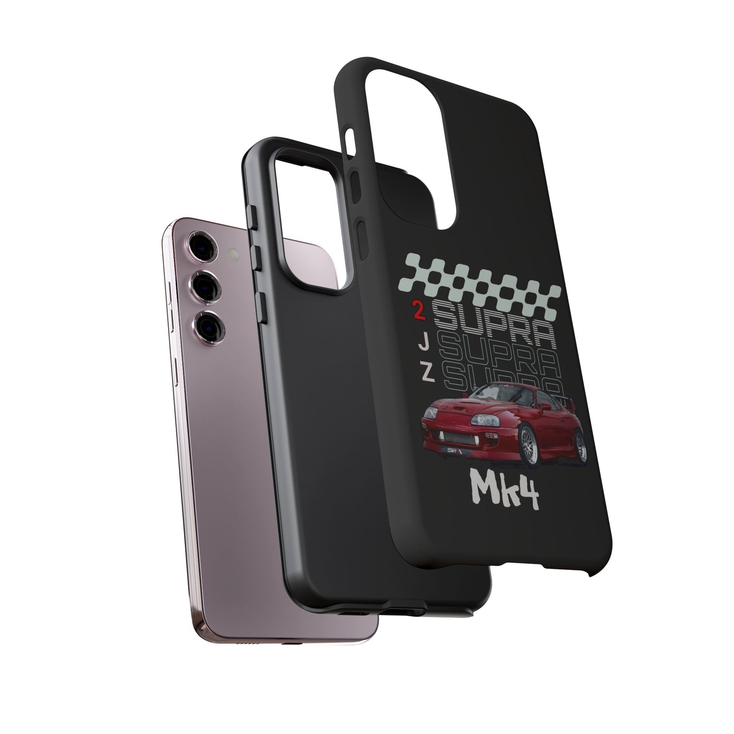 Toyota Supra Car Enthusiasts | Mk4 Supra Phone Case, Racing Accessories, Birthday & Holiday Present, Customizable Design