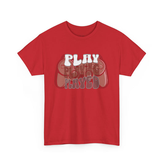 Gaming Inspired Unisex Heavy Cotton Tee - Play, Casual Wear, Gamer Gift, Birthday, Graphic Shirt, Comfortable Tee