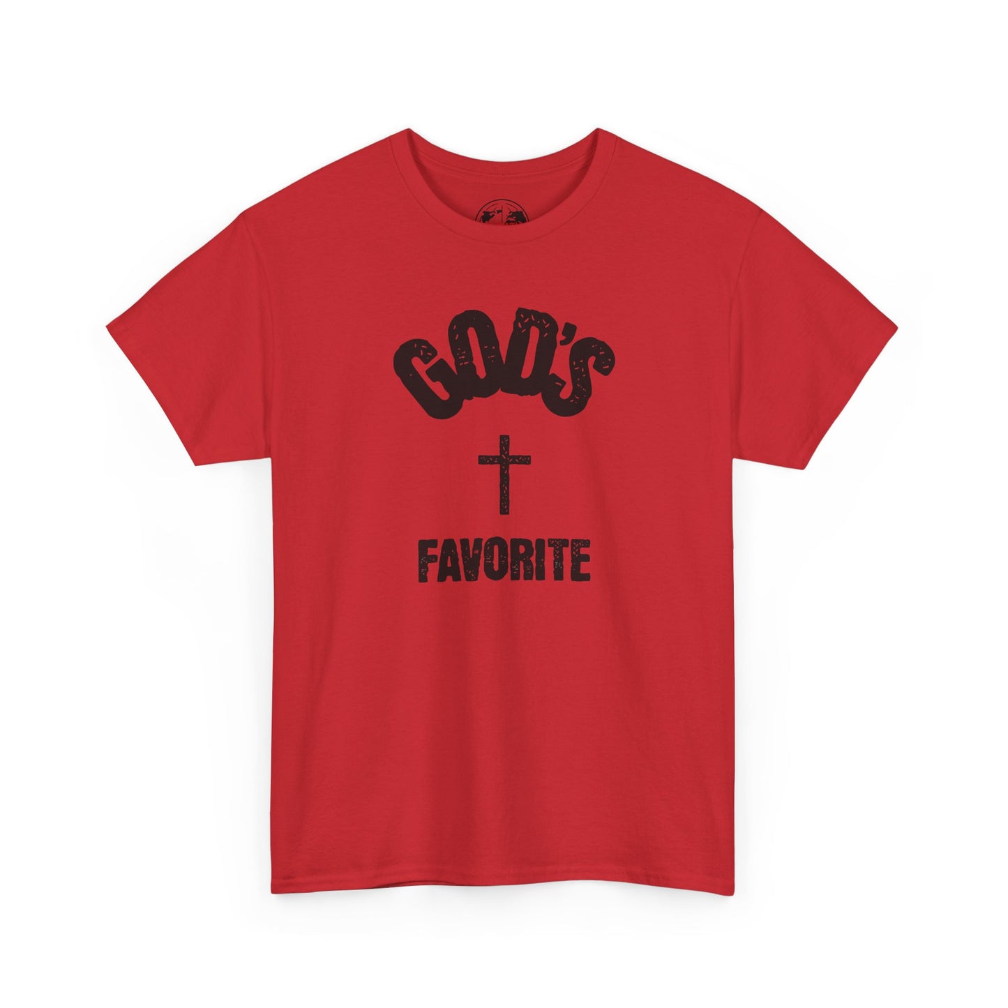 God's Favorite T-Shirt — Christian Cross Faith Graphic Tee