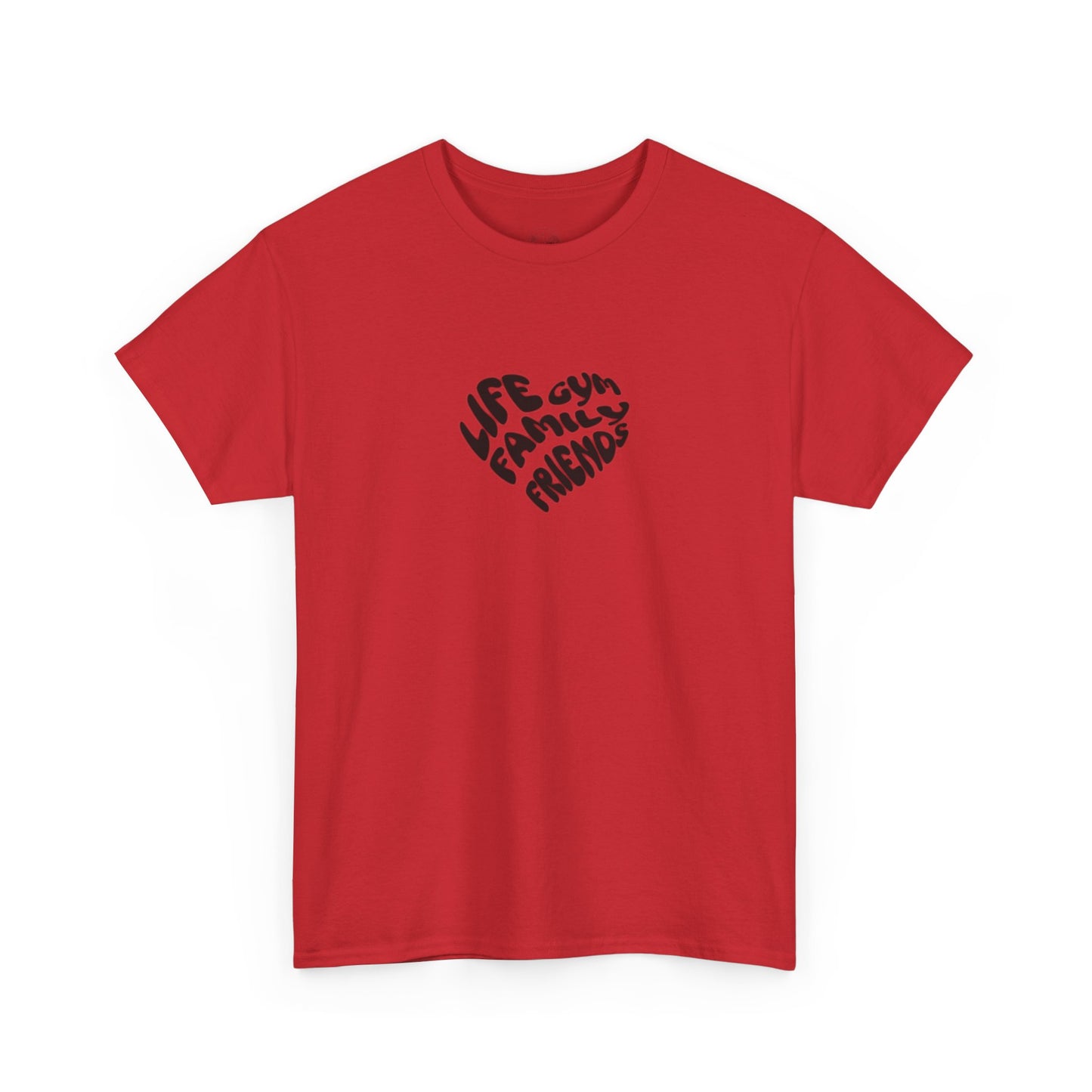 Life family friends gym shirt gym shirt fitness enthusiast shirt gym rat shirt
