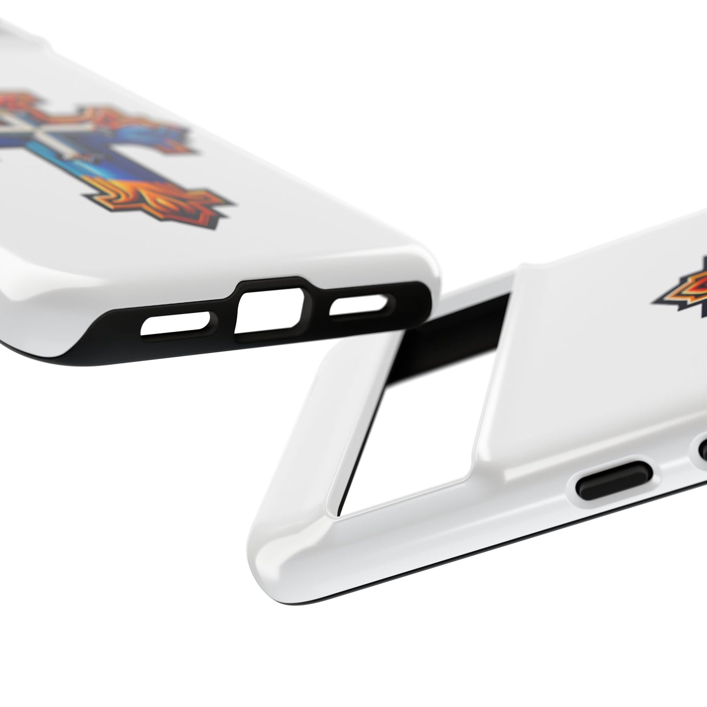 Armenian cross flag phone case iPhone Samsung Google, Christian phone case, white phone case