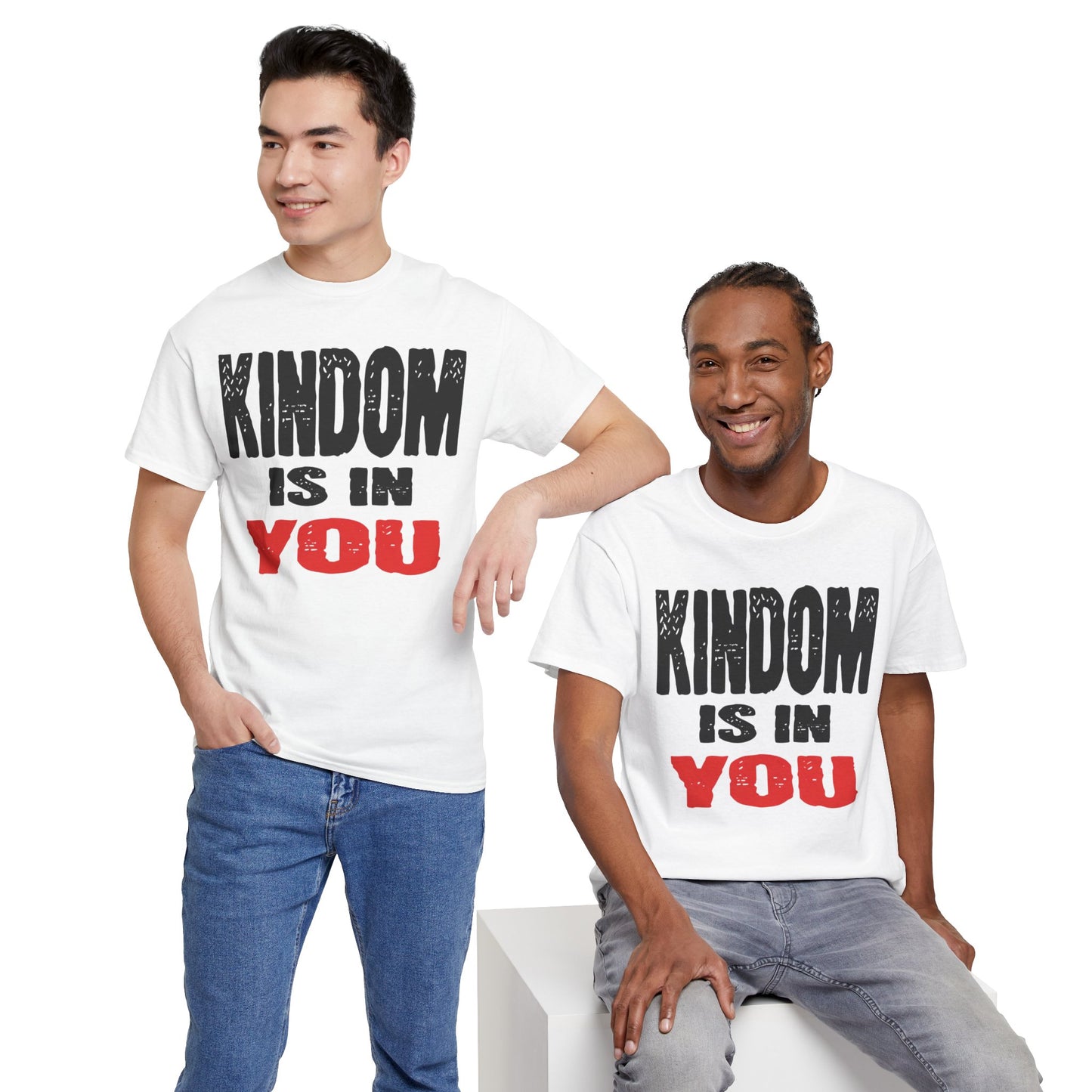 Kingdom Is In You Tee — Inspirational Christian Graphic T-Shirt