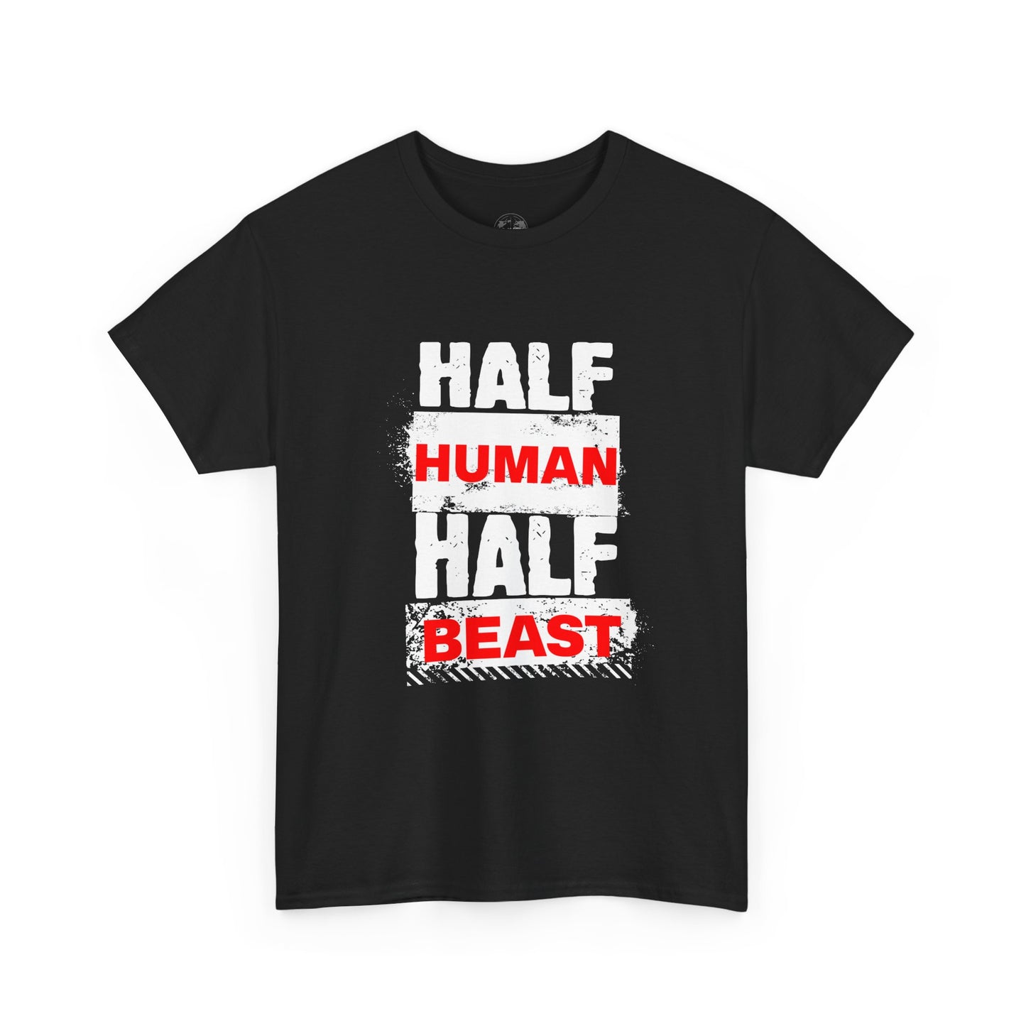 Half Human Half Beast shirt, Unisex Graphic T-Shirt, gym shirt, Unique Gift, fitness apperal, Statement Apparel