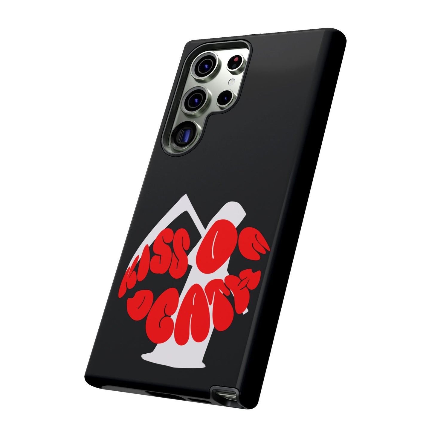kiss Of Death Phone Case , cool phone case, cool design phone case, iPhone phone case, Samsung phone case, google phone case, black case