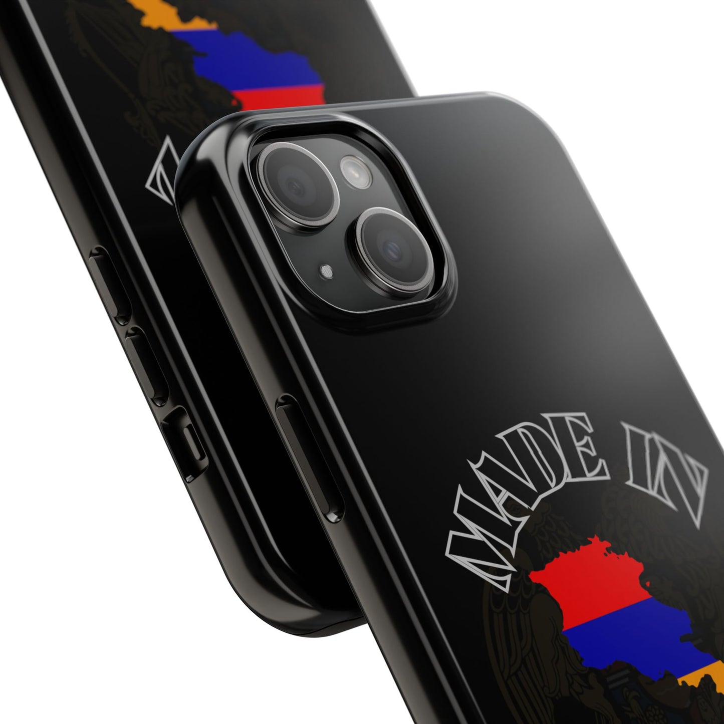 Made in Armenia iPhone Phone Case | Armenian Flag Map, Patriotic Armenia Phone Case iphone compatible
