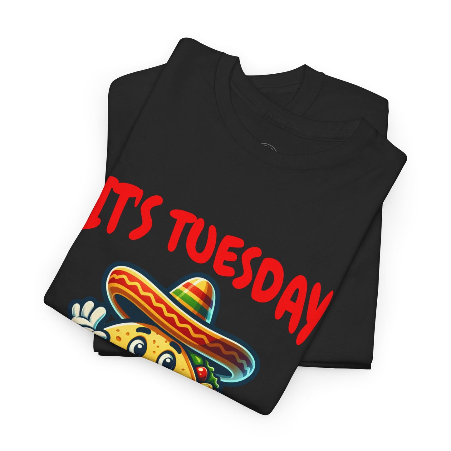 Taco Tuesday Shirt - Fun Unisex Heavy Cotton T-Shirt for Taco Lovers, Casual Wear, Gifts, Foodie Apparel, Party Top, Unique Graphic Tee