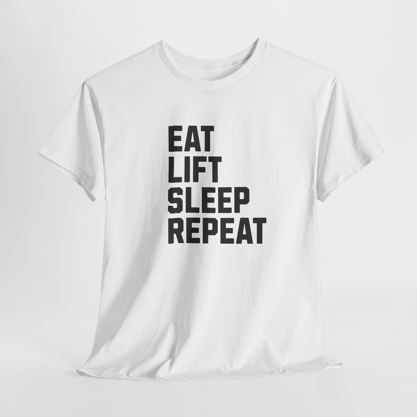 Eat Lift Sleep Repeat, Gym Shirt, Workout Tee, Fitness Apparel, Motivation Gift