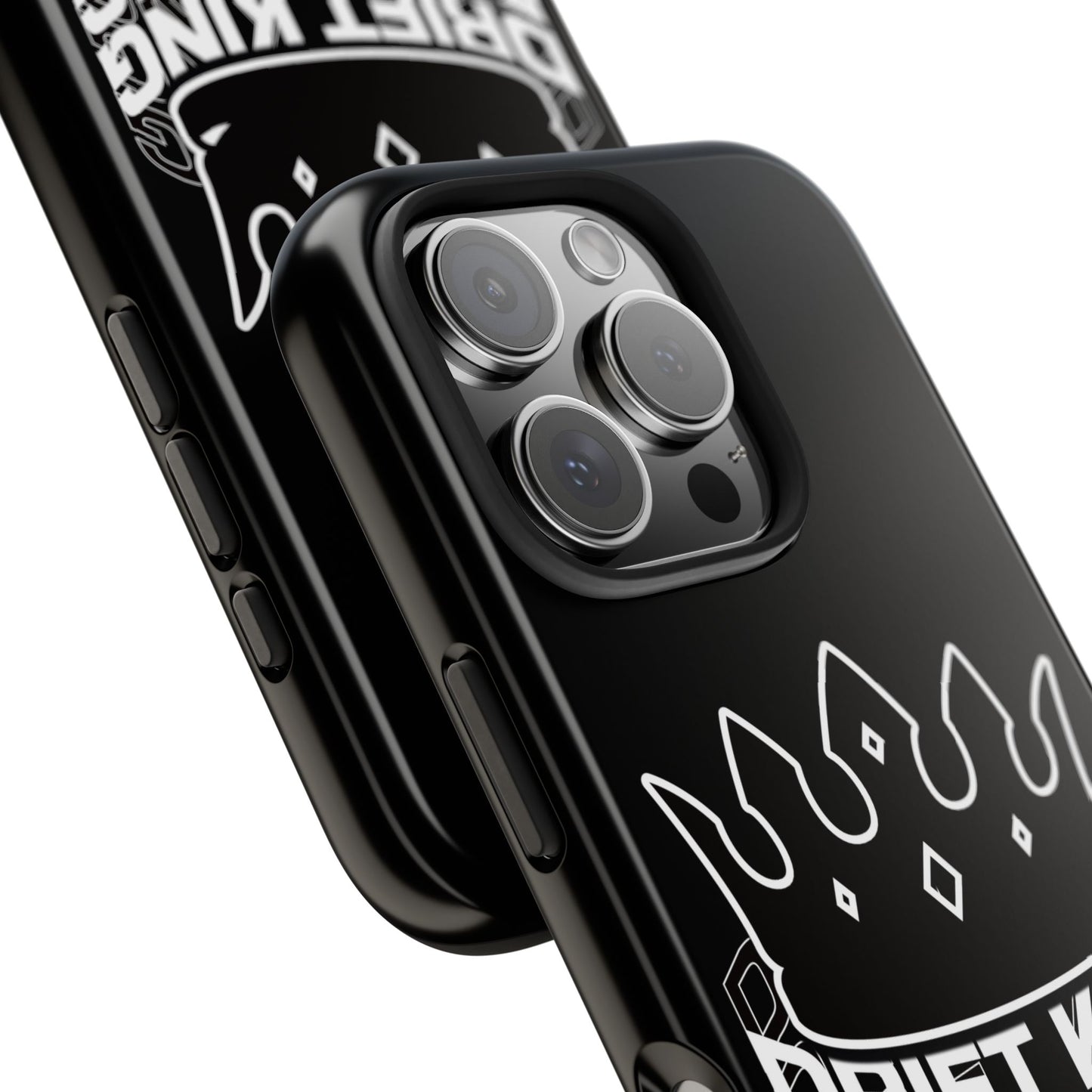 Drift King crown iPhone phone case | Tough Phone Case, racing typography iphone compatible