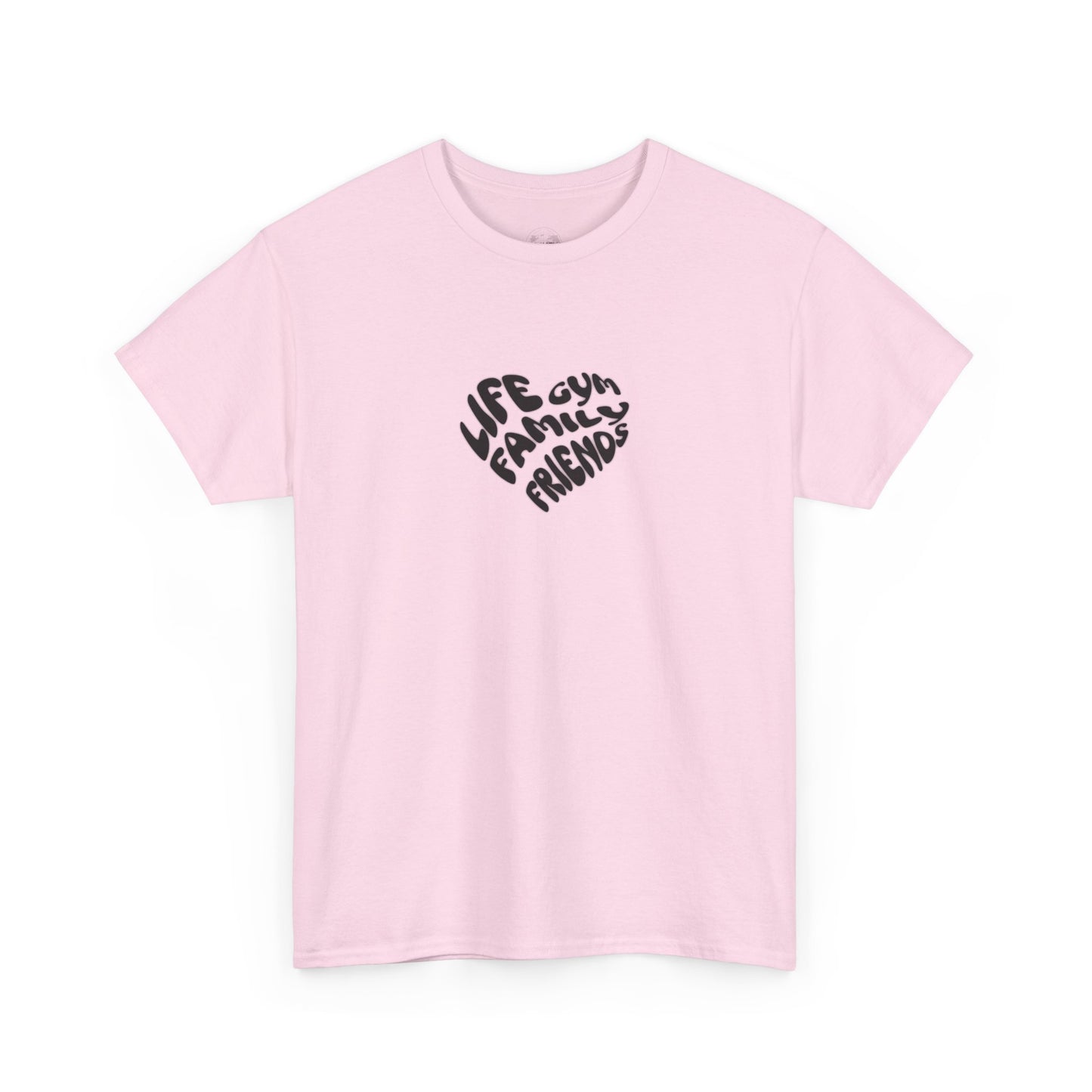Life family friends gym shirt gym shirt fitness enthusiast shirt gym rat shirt